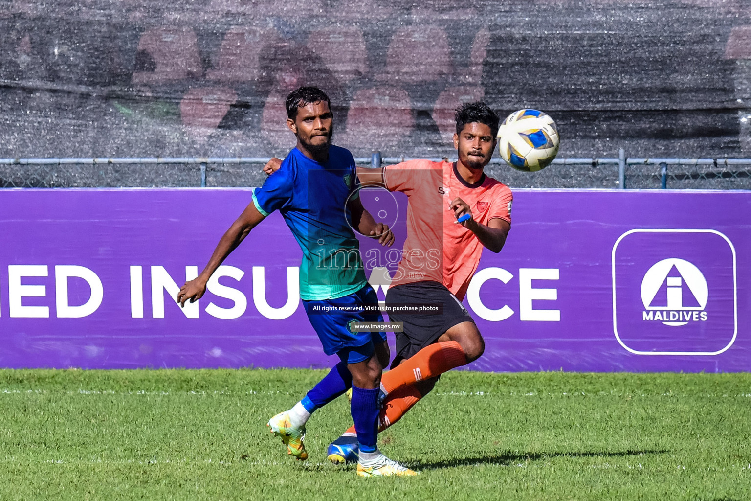 Club Eagles vs Super United sports in the FA Cup 2022 on 15th Aug 2022, held in National Football Stadium, Male', Maldives Photos: Nausham Waheed / Images.mv