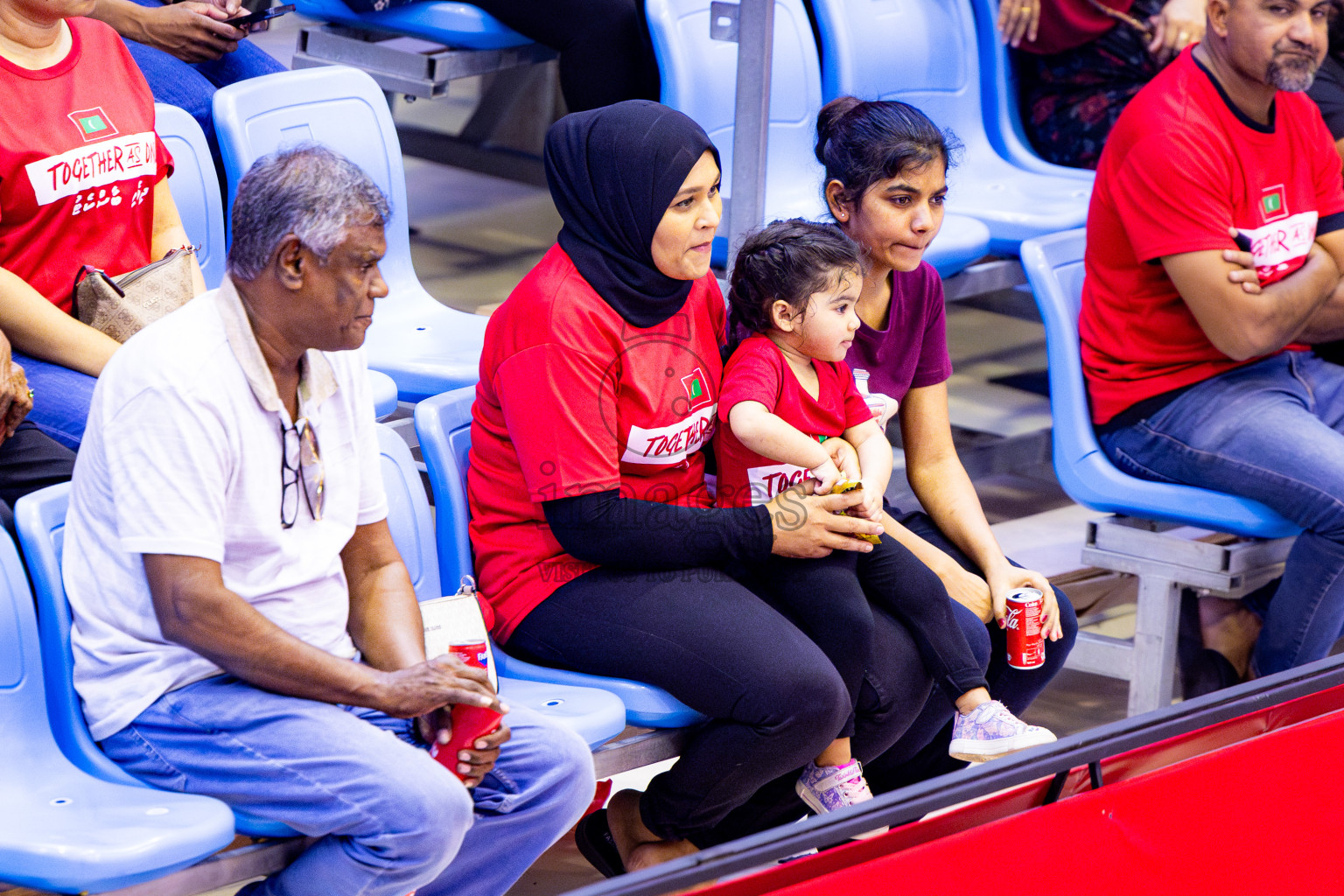Maldives vs India in Day 3 of Under 16 Woman's Asian Cup SABA Qualifiers 2025 was held in Social Center, Male', Maldives on Saturday, 14th June 2025. Photos: Nausham Waheed / images.mv