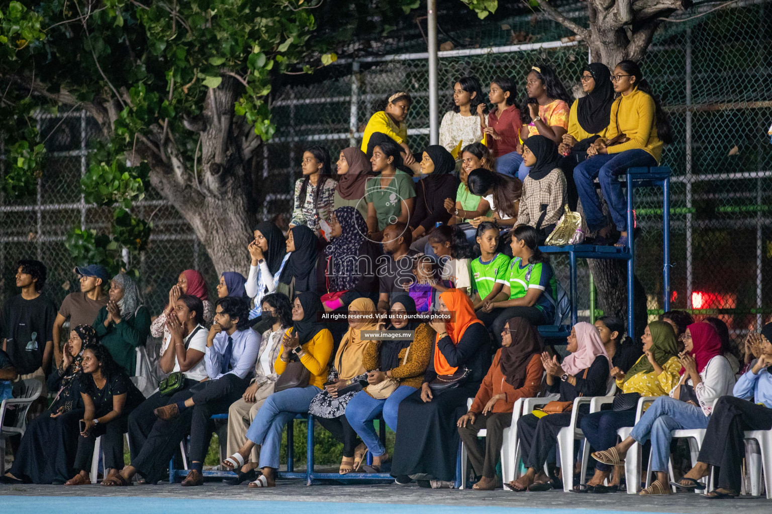 Final of 20th Milo National Netball Tournament 2023, held in Synthetic Netball Court, Male', Maldives on 11th June 2023 Photos: Nausham Waheed/ Images.mv