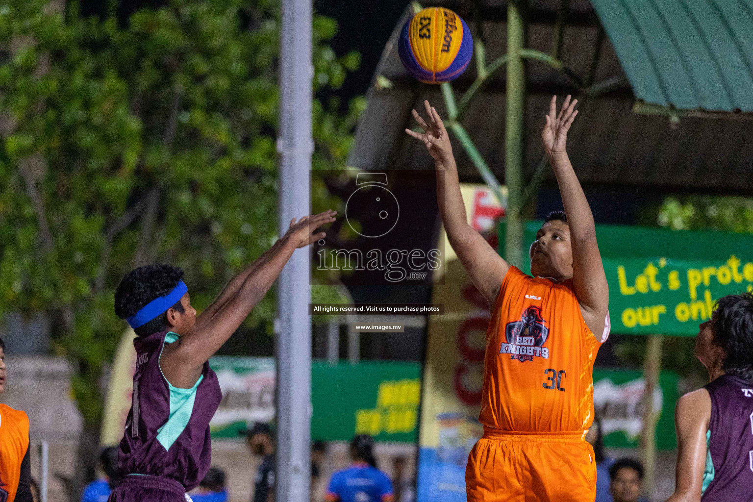 Day4 of Slamdunk by Sosal on 15th April 2023 held in Male'. Photos: Ismail Thoriq / images.mv