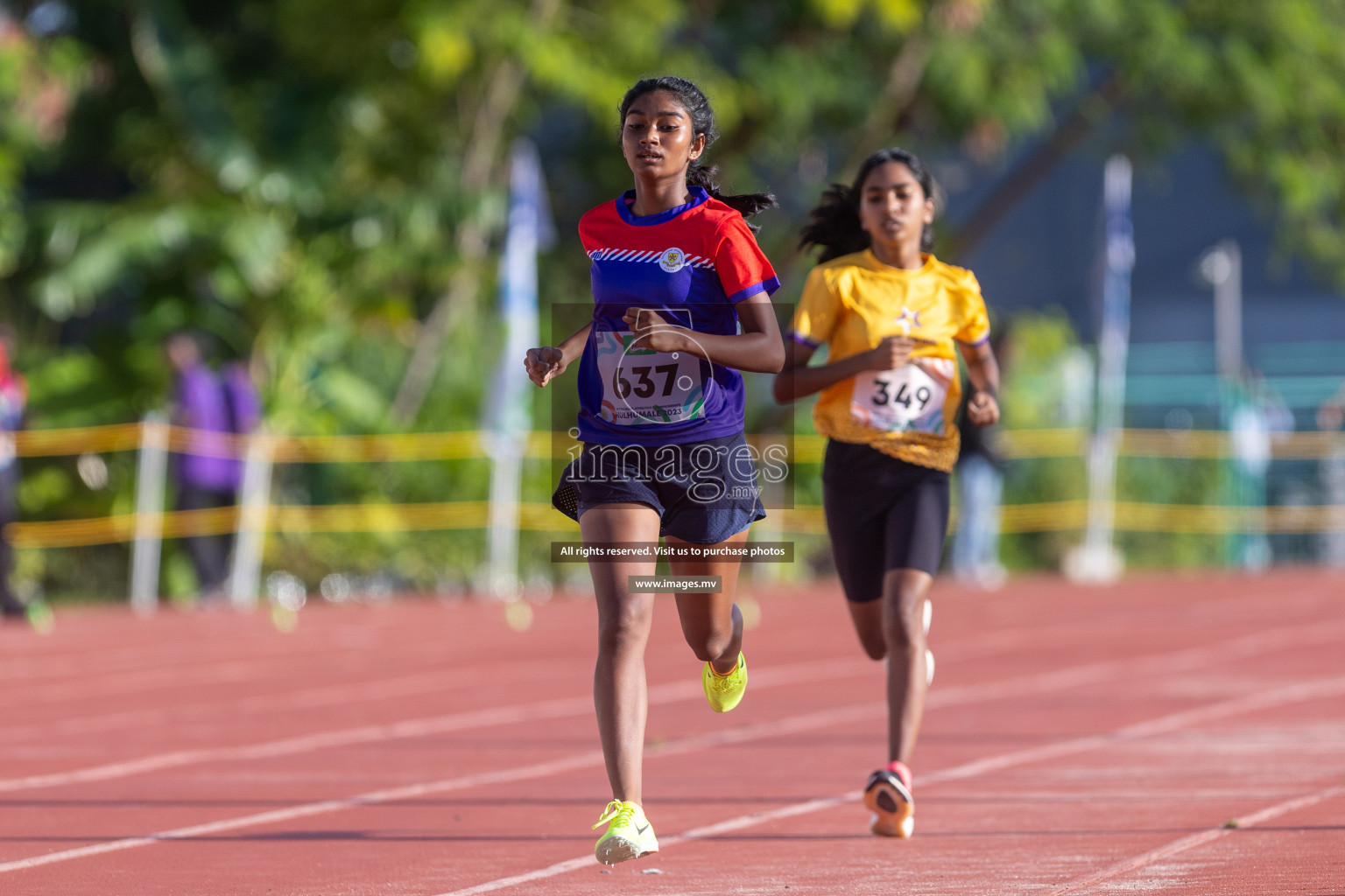 Day two of Inter School Athletics Championship 2023 was held at Hulhumale' Running Track at Hulhumale', Maldives on Sunday, 15th May 2023. Photos: Shuu/ Images.mv