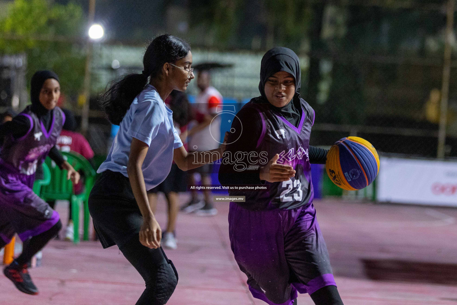 Day4 of Slamdunk by Sosal on 15th April 2023 held in Male'. Photos: Ismail Thoriq / images.mv