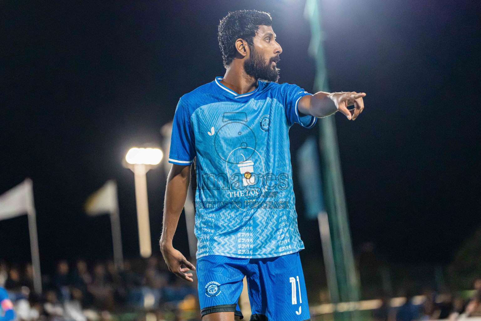 Goalhians VS Foemathi in Day 4 - Fonadhoo Youth Futsal Challenge 2025 held in Fonadhoo Futsal Stadium, L. Fonadhoo, Maldives on Wednesday, 29th October 2025 Photos: Arif Rasheed / images.mv