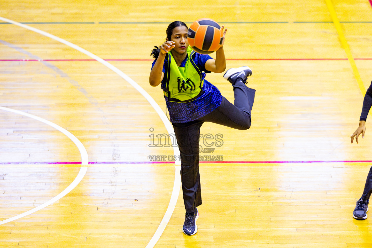 Day 2 of 21st National Netball Tournament was held in Social Canter at Male', Maldives on Thursday, 10th May 2024. Photos: Nausham Waheed / images.mv