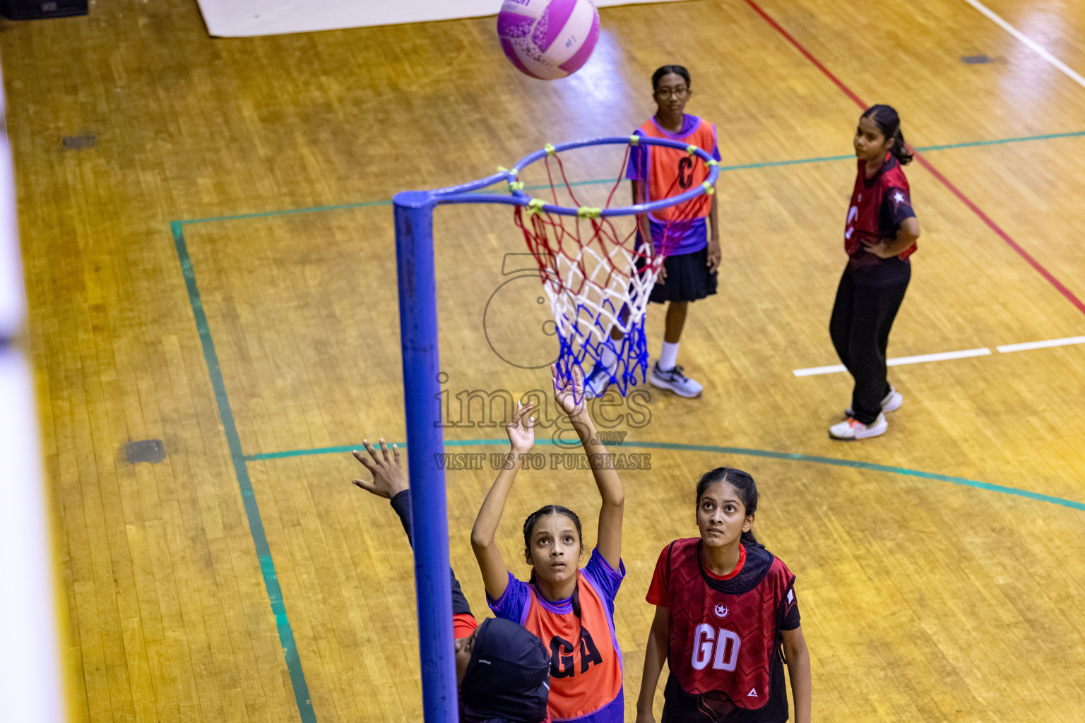 Day 13 of 26th Inter-School Netball Tournament 2025 was held in Social Center Indoor Hall on Saturday, 1st November 2025. 
Photos: Hassan Simah / images.mv