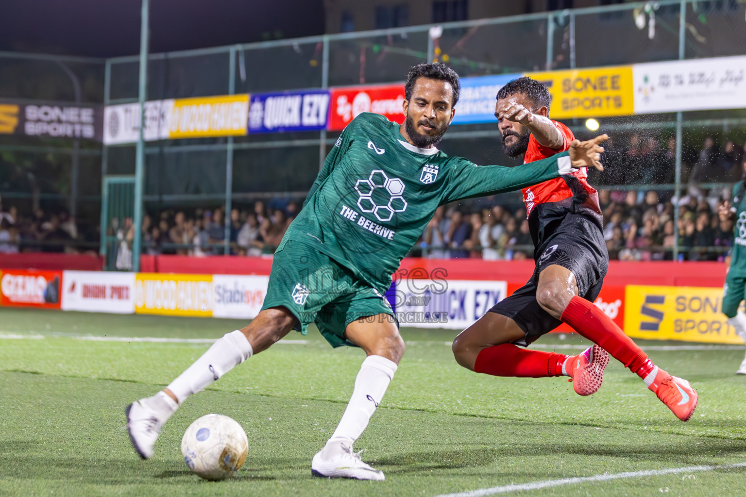 L Gan vs Th Thimarafushi in Zone Round on Day 30 of Golden Futsal Challenge 2025 was held on Monday , 3rd February 2025, in Hulhumale', Maldives.
Photos: Ismail Thoriq / images.mv