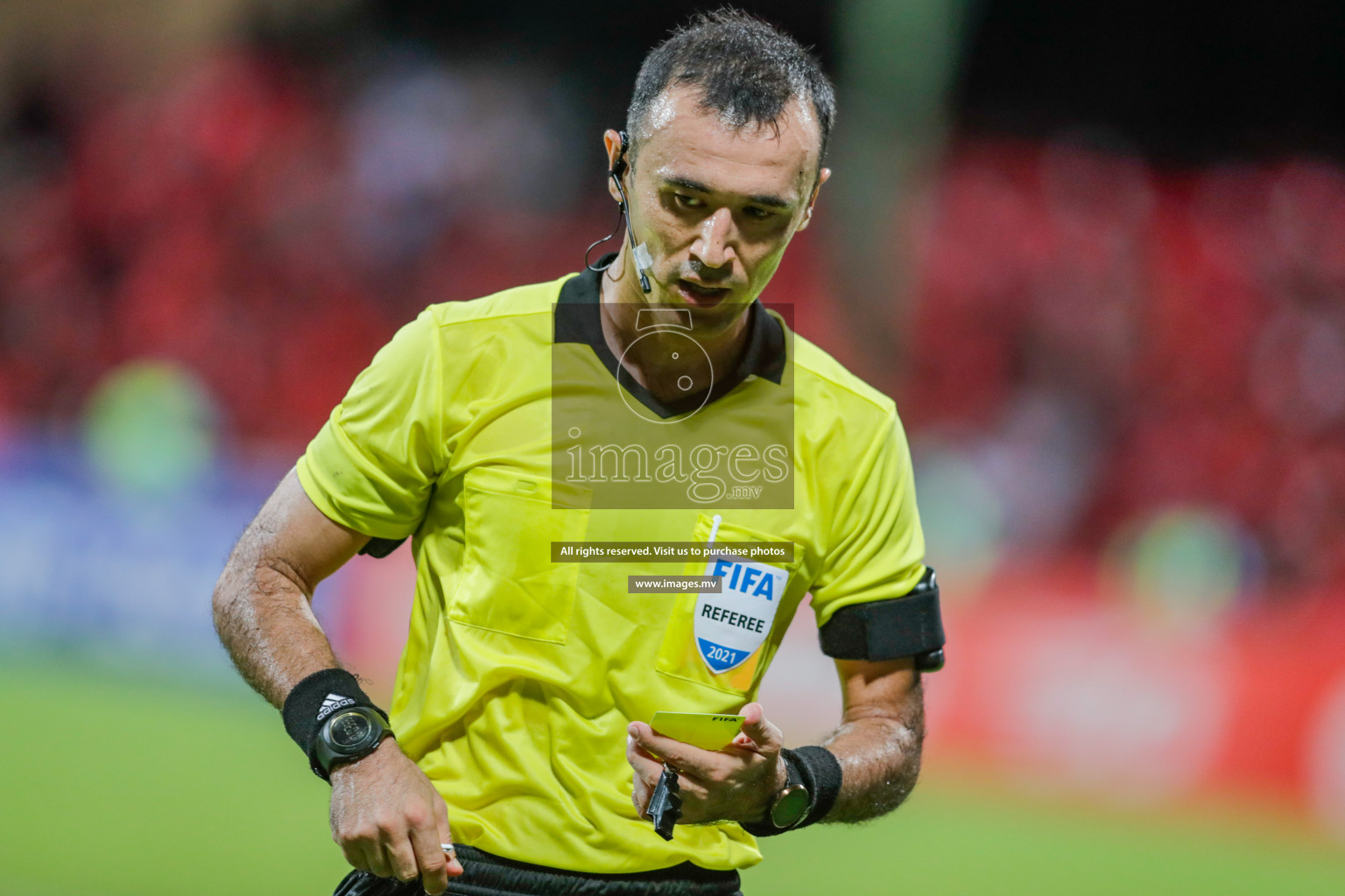 Maldives vs Nepal in SAFF Championship 2021 held on 1st October 2021 in Galolhu National Stadium, Male', Maldives