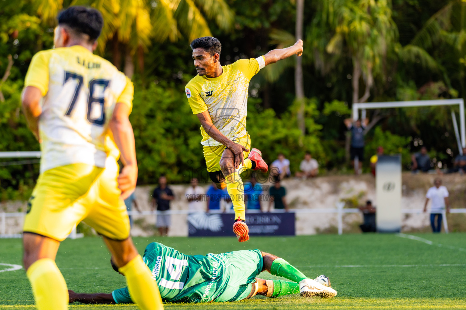 BAROS vs Jumairah Olhaheli in Resort League 2025 (North Male Zone) day 15 was held on Wednesday, 17th September 2025 in One And Only Reethi Rah Maldives Resort, Photos: Areef Adam / images.mv