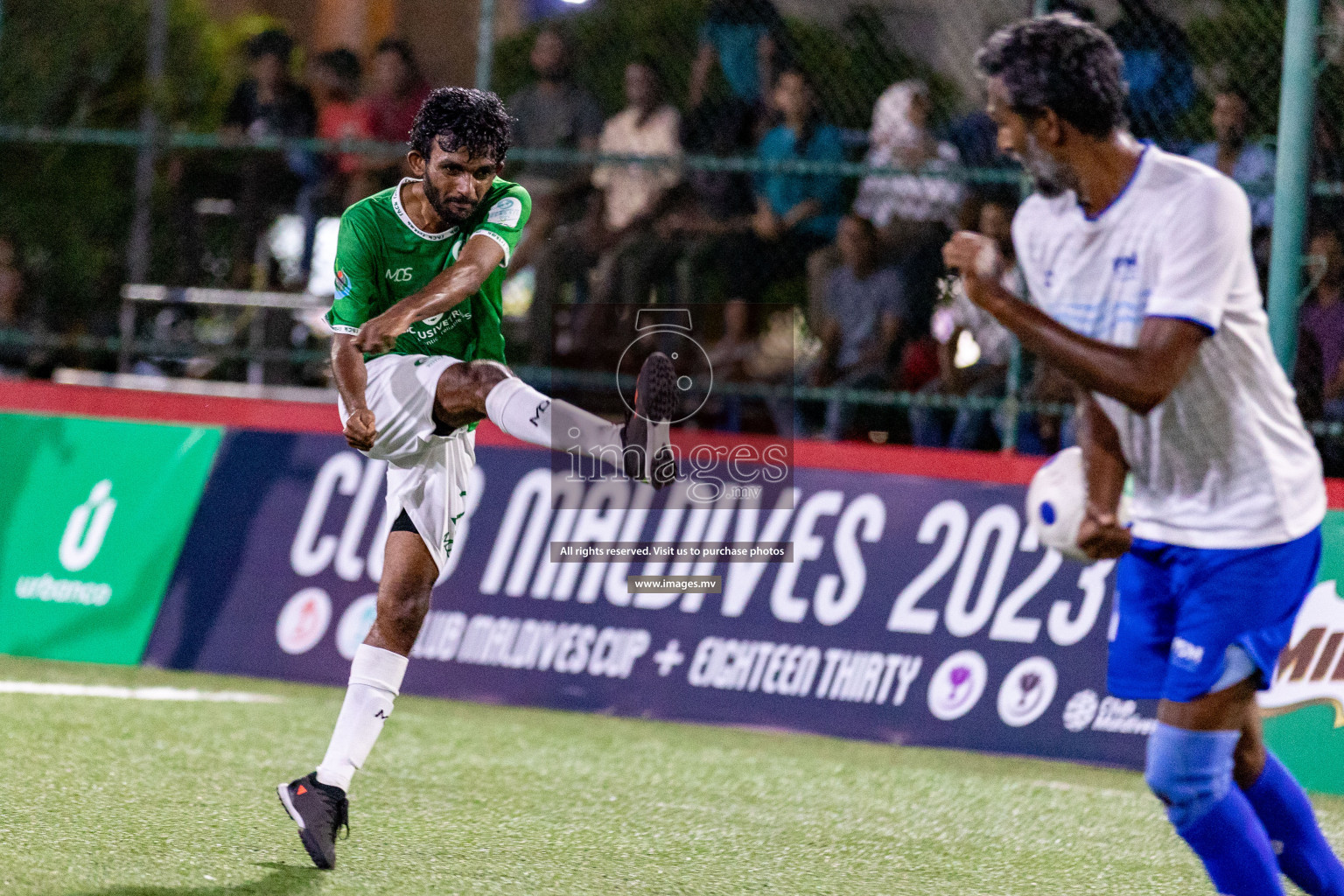 Hulhumale Hospital vs PSM in Club Maldives Cup Classic 2023 held in Hulhumale, Maldives, on Saturday, 22nd July 2023 Photos: Hassan Simah/ images.mv