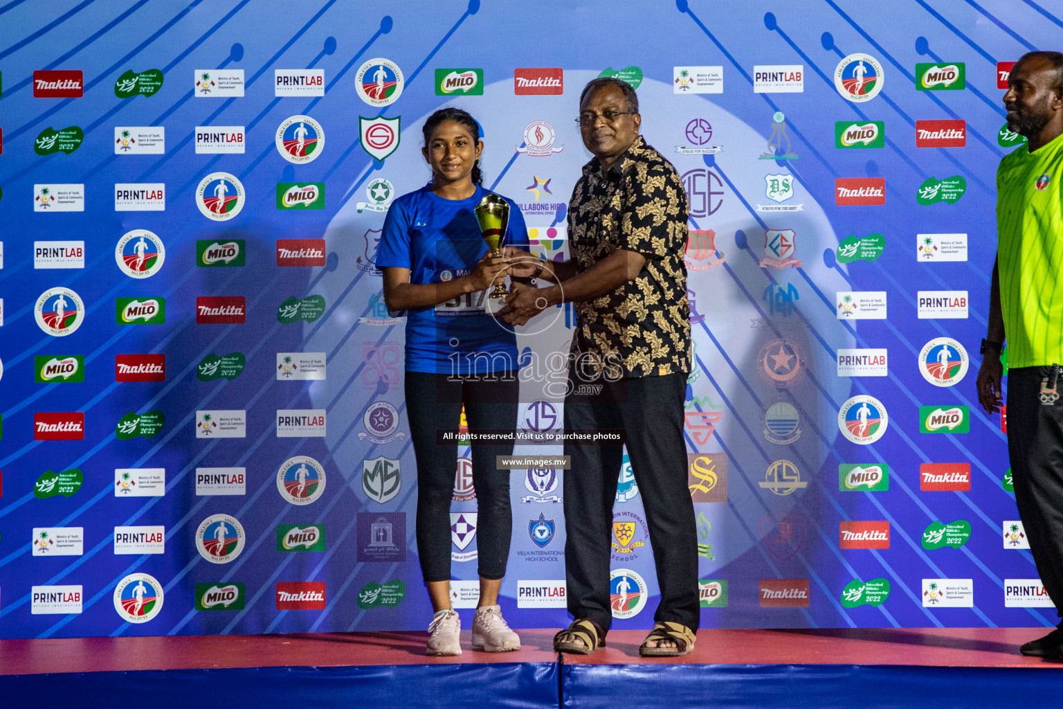 Day 5 of Inter-School Athletics Championship held in Male', Maldives on 27th May 2022. Photos by:Maanish / images.mv