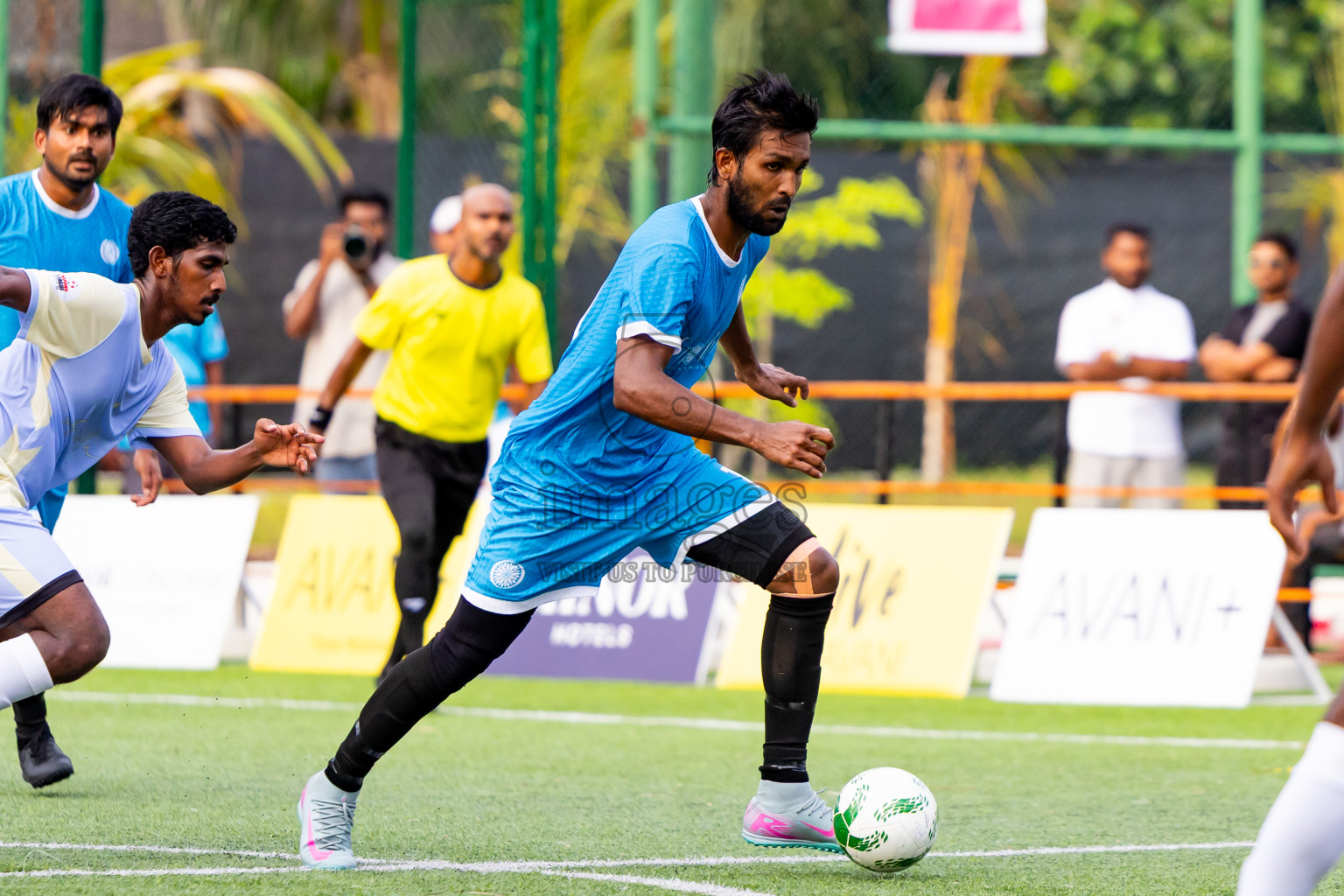 Finolhu vs Amilla in Day 5 of Resort League 2025 (Baa Zone) was held on Monday, 14th July 2025 in Avani+ Fares Maldives Resort, Baa Atoll, Maldives. Photos: Nausham Waheed / images.mv