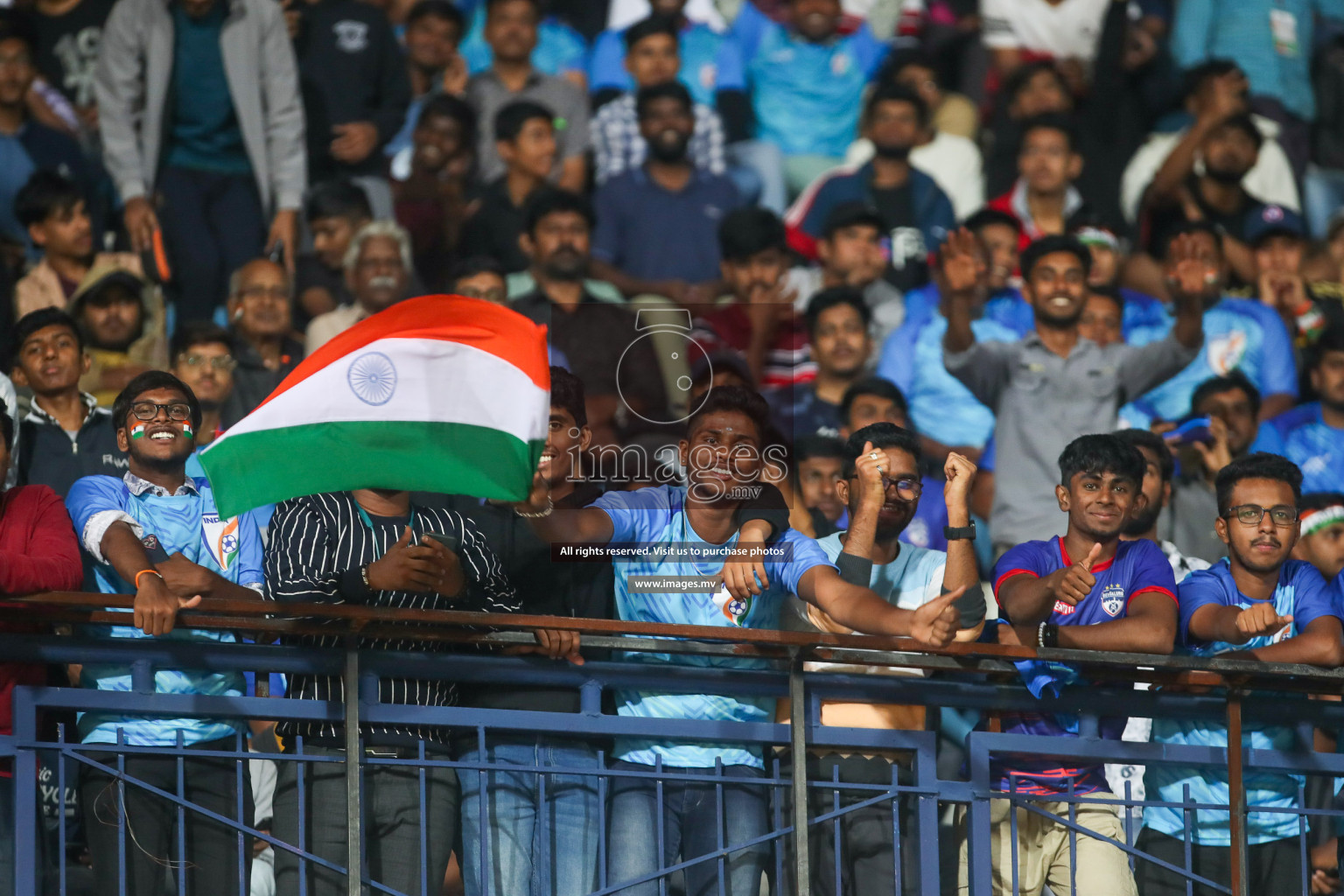 India vs Pakistan in the opening match of SAFF Championship 2023 held in Sree Kanteerava Stadium, Bengaluru, India, on Wednesday, 21st June 2023. Photos: Nausham Waheed / images.mv