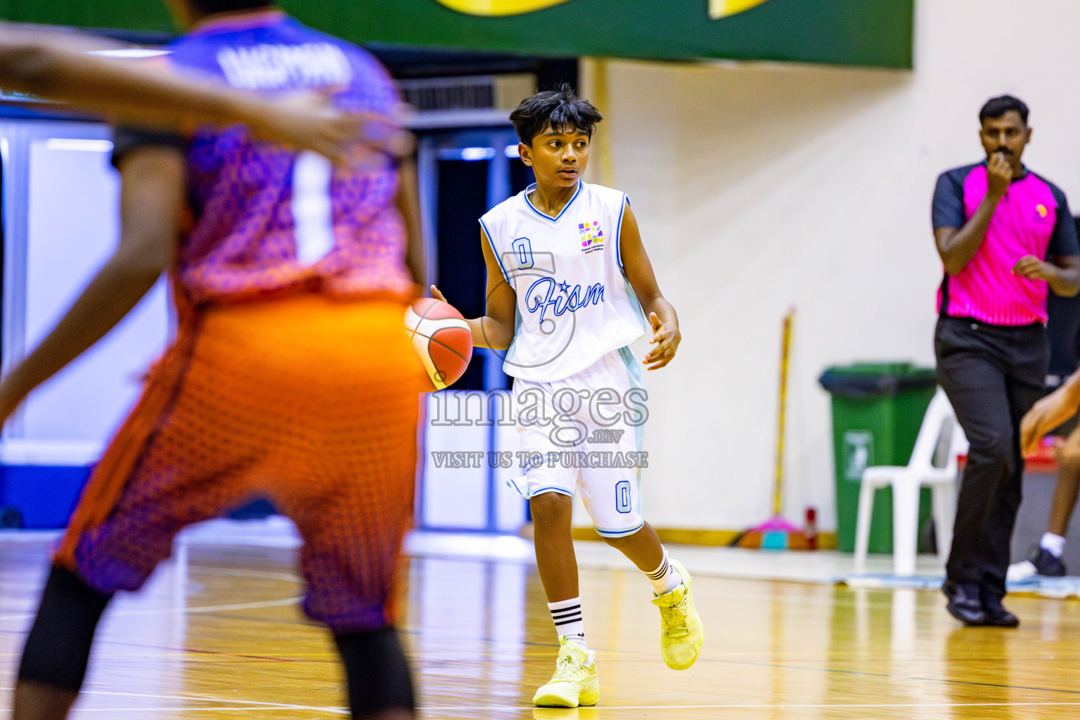 Finland International School vs Brightway International School in day 10 of Junior Championship 2024 was held in Social Center, Male', Maldives on Thursday, 21st November 2024. Photos: Nausham Waheed / images.mv