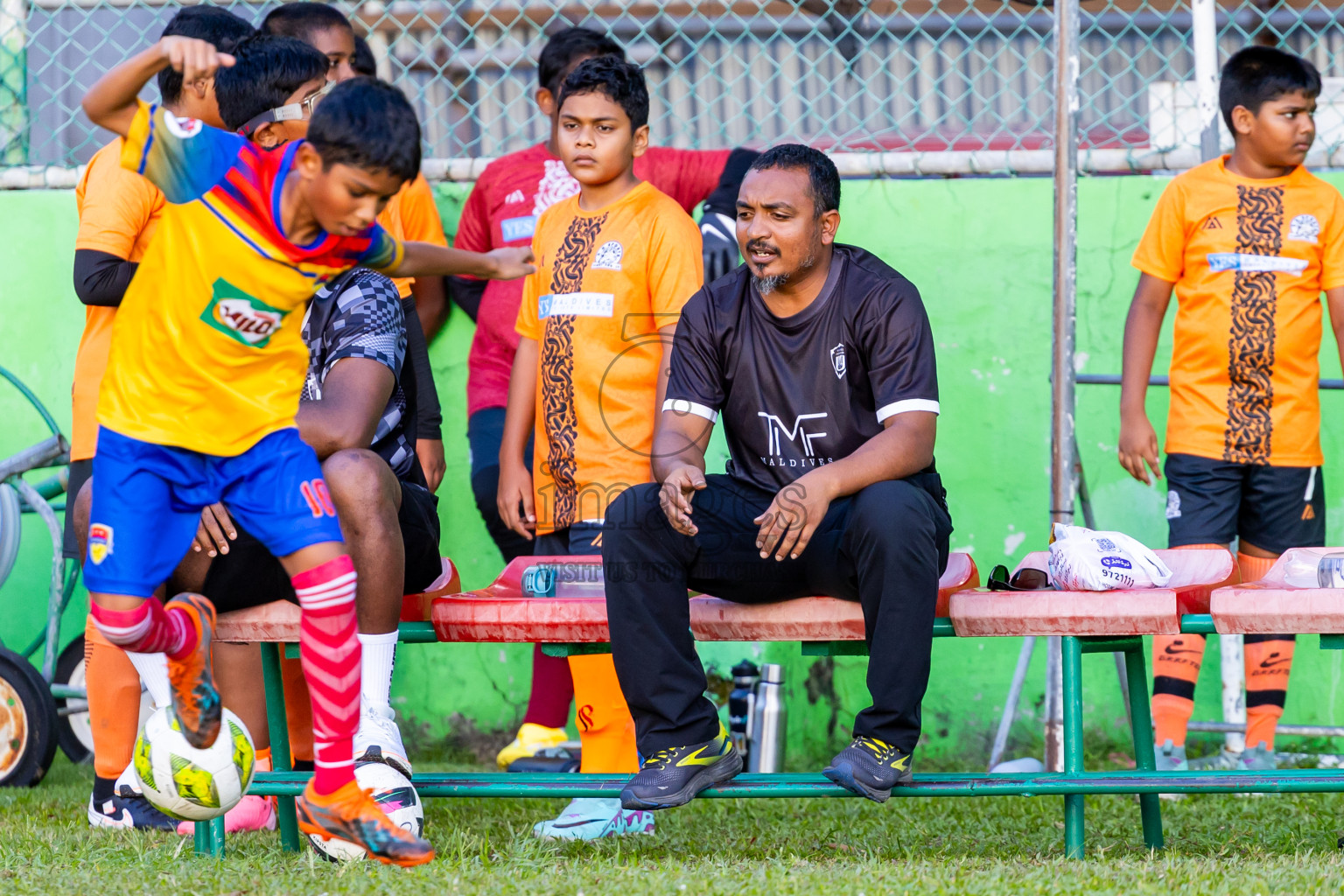 Day 2 of MILO Academy Championship 2025 (U-12) was held at Henveiru Stadium in Male', Maldives on Friday, 2nd May 2025. Photos: Nausham Waheed  / images.mv