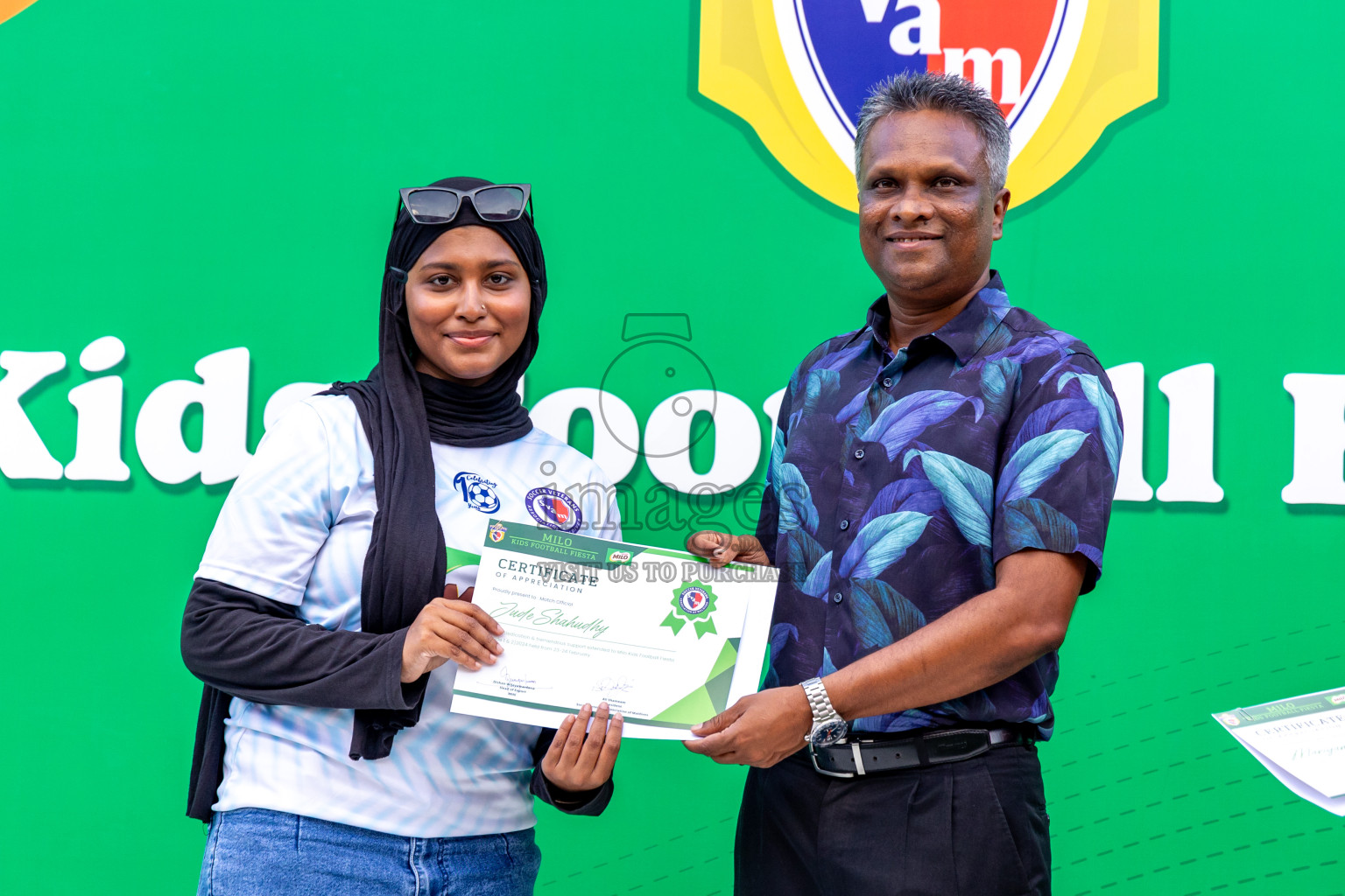 Day 2 of MILO Kids Football Fiesta was held at National Stadium in Male', Maldives on Saturday, 24th February 2024.