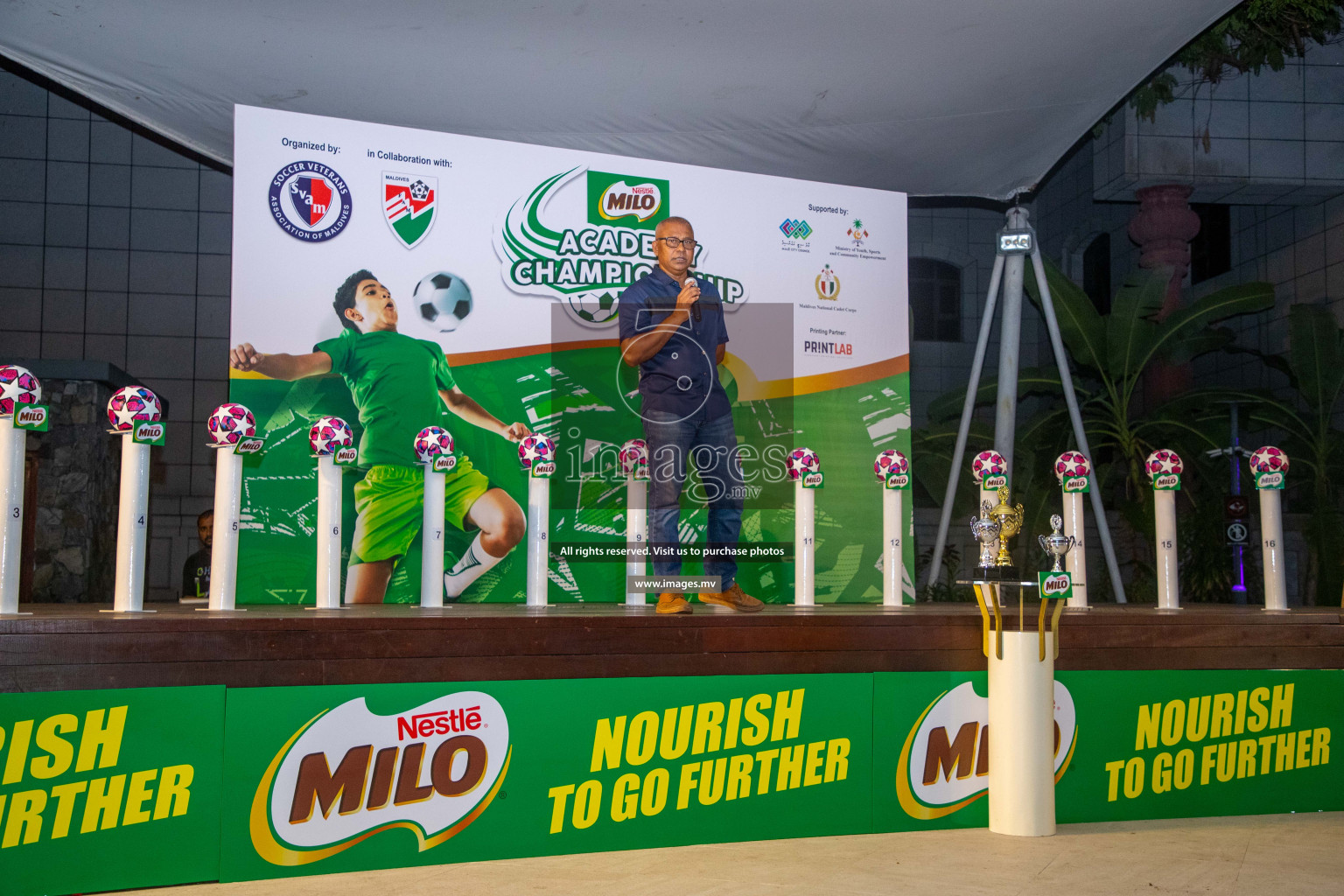 Draw Ceremony of MILO Academy Championship 2022 was held in Male' Maldives on Wednesday, 9th March 2021. Photos by: Ismail Thoriq/images.mv