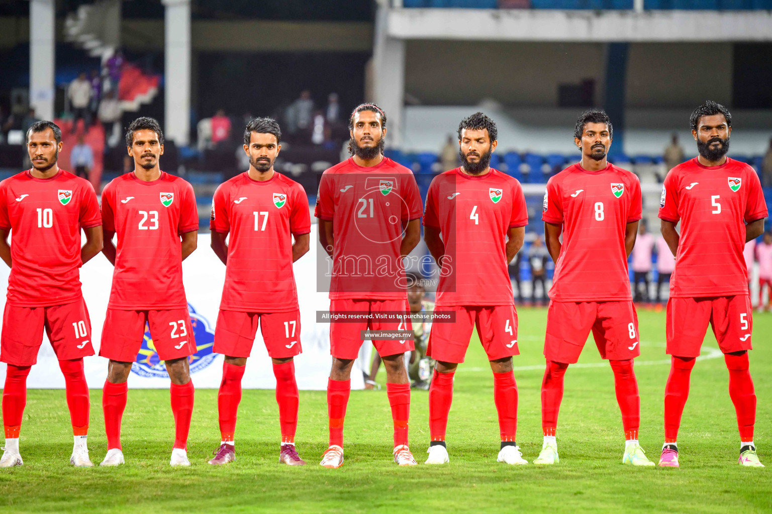 Maldives vs Bhutan in SAFF Championship 2023 held in Sree Kanteerava Stadium, Bengaluru, India, on Wednesday, 22nd June 2023. Photos: Nausham Waheed / images.mv