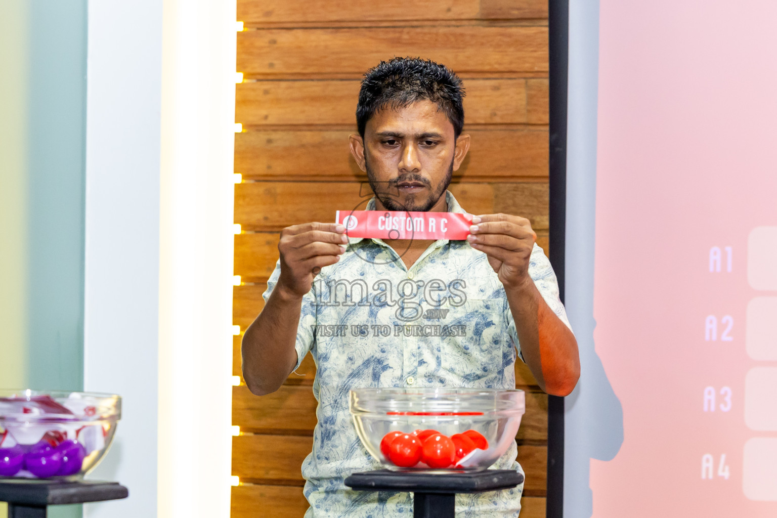 Draw Ceremony of Club Maldives 2024 held in Hulhumale', Maldives on Wednesday, 28th August 2024. Photos: Nausham Waheed / images.mv