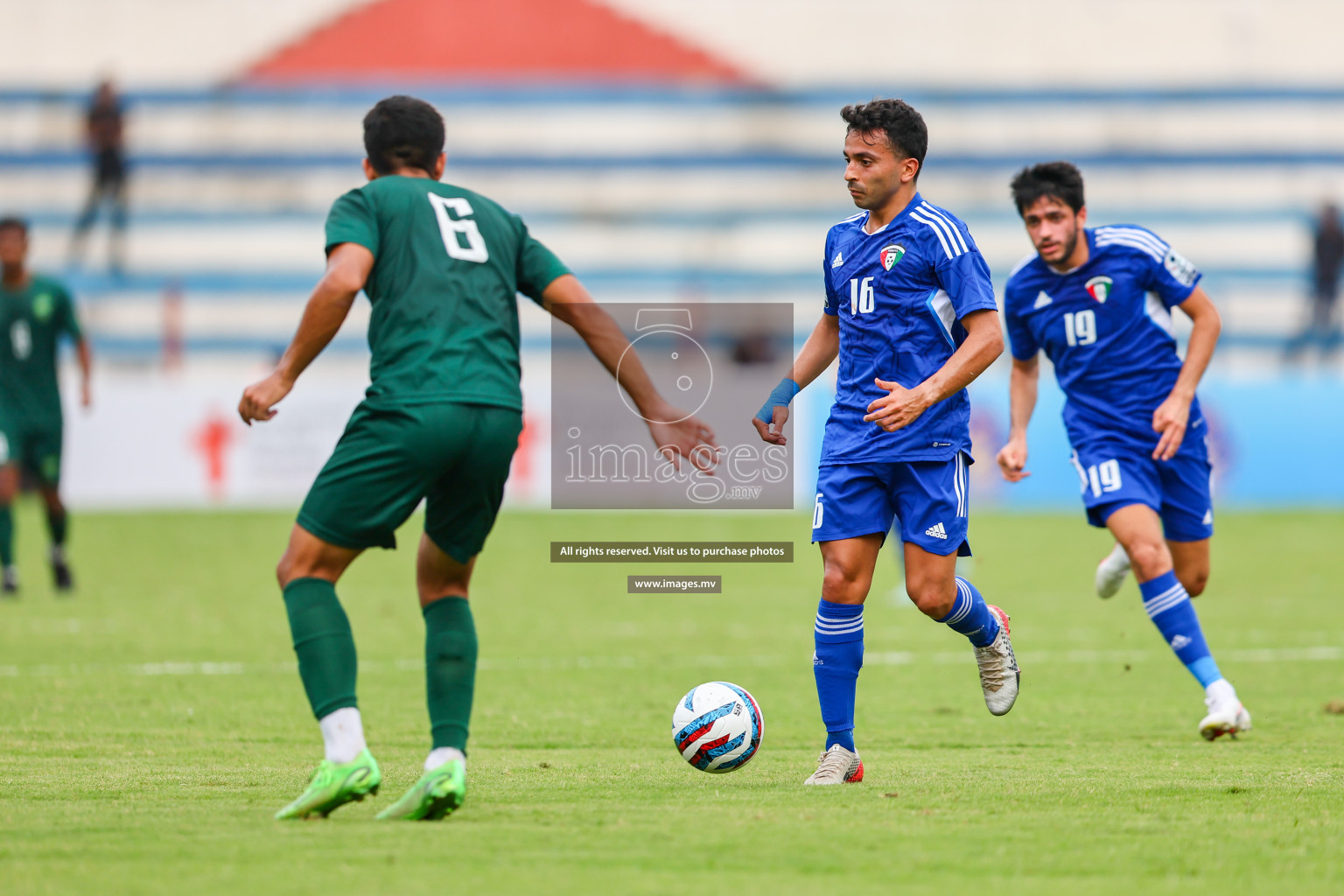 Pakistan vs Kuwait in SAFF Championship 2023 held in Sree Kanteerava Stadium, Bengaluru, India, on Saturday, 24th June 2023. Photos: Nausham Waheed, Hassan Simah / images.mv