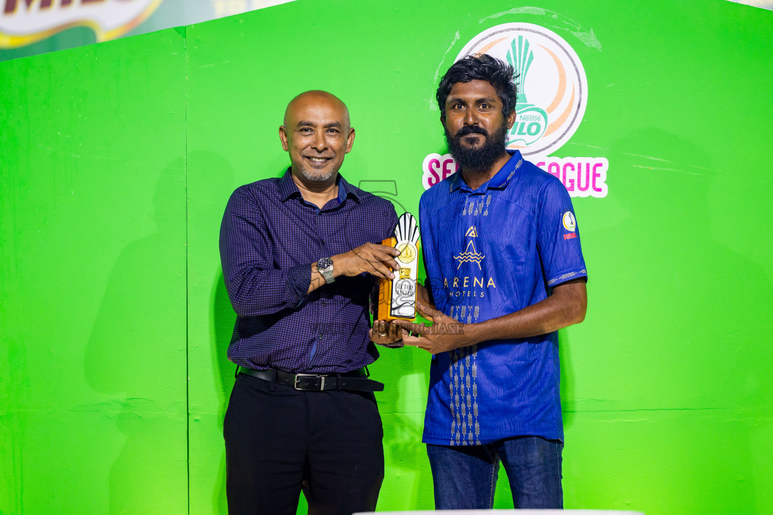 Arena vs Hawks in the Final of Milo Sector League 2025 was held in Rehendhi Futsal Ground, Hulhumale', Maldives on Tuesday, 18th November 2025. Photos: Nausham Waheed  / images.mv