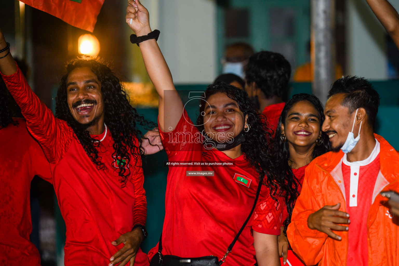 Maldives vs Nepal in SAFF Championship 2021 held on 1st October 2021 in Galolhu National Stadium, Male', Maldives