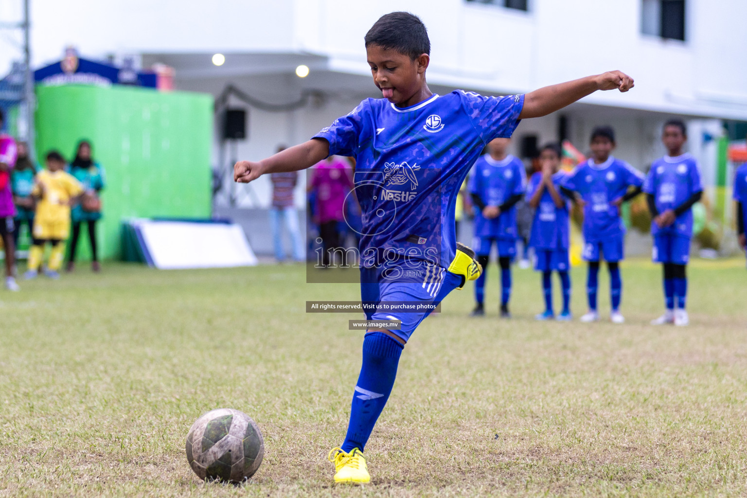 Day 3 of Nestle Kids Football Fiesta, held in Henveyru Football Stadium, Male', Maldives on Friday, 13th October 2023 Photos: Hassan Simah, Ismail Thoriq, Mohamed Mahfooz Moosa, Nausham Waheed / images.mv