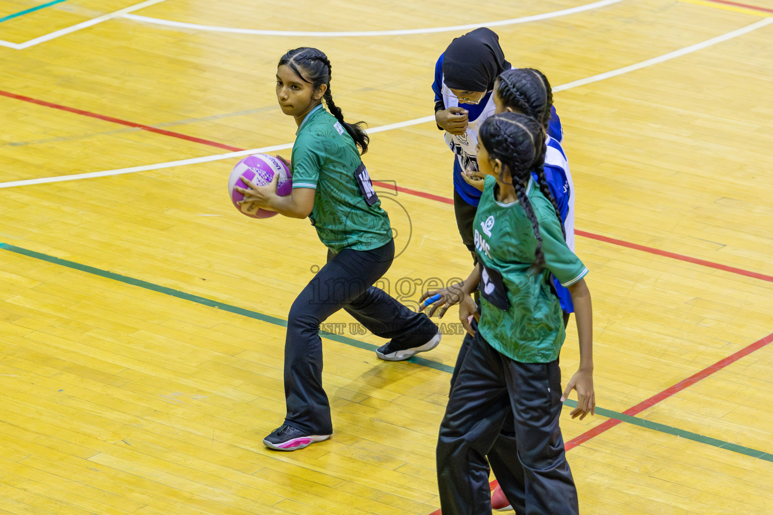 Day 14 of 26th Inter-School Netball Tournament 2025 was held in Social Center Indoor Hall on Tuesday, 4th November 2025. Photos: Areef Adam / images.mv