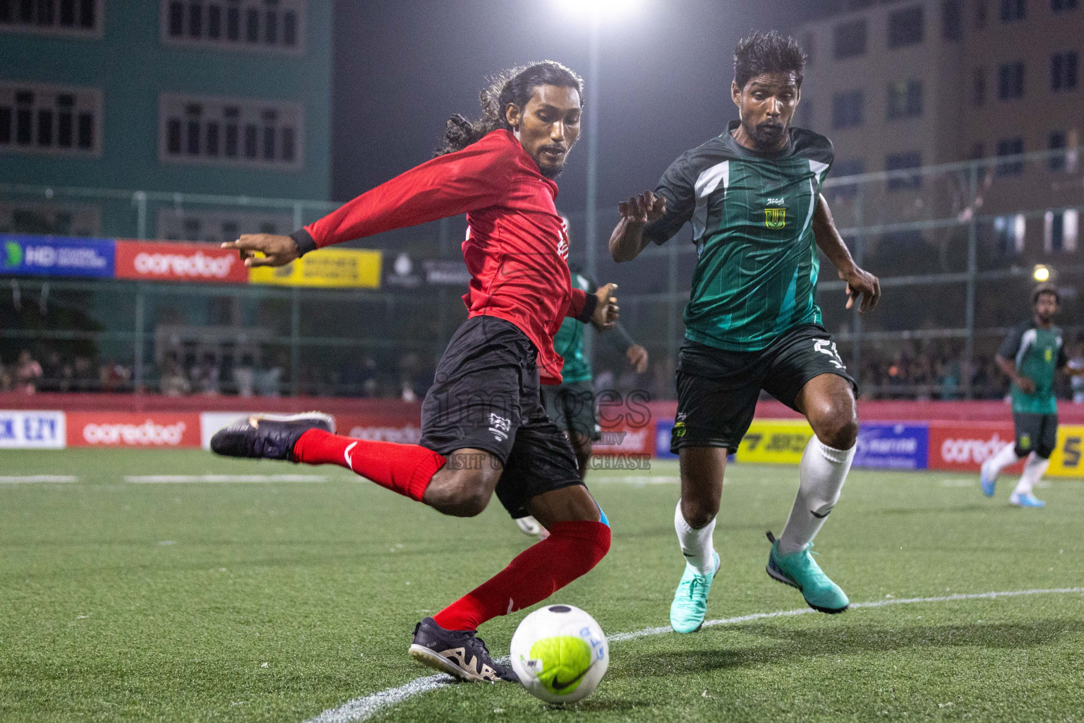 HDh Vaikaradhoo vs HDh Makunudhoo in Golden Futsal Challenge 2024 was held on Tuesday, 16th January 2024, in Hulhumale', Maldives Photos: Ismail Thoriq / images.mv