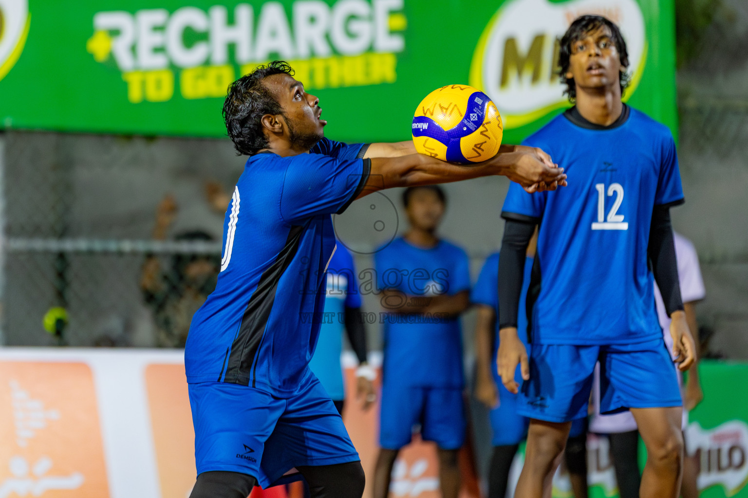 Maathoda Sports Club vs Sports Club City in the Finals of Milo National Junior Volleyball Championship 2025 Men's Division was held on Sunday, 30th November 2025 at Ekuveni Turf Court Male', Maldives. Photos: Areef Adam / images.mv