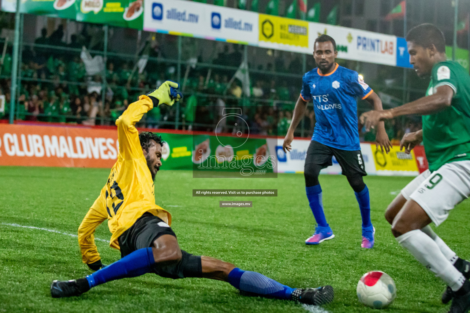 Club HDC vs Club TTS in Club Maldives Cup 2022 was held in Hulhumale', Maldives on Thursday, 20th October 2022. Photos: Hassan Simah/ images.mv