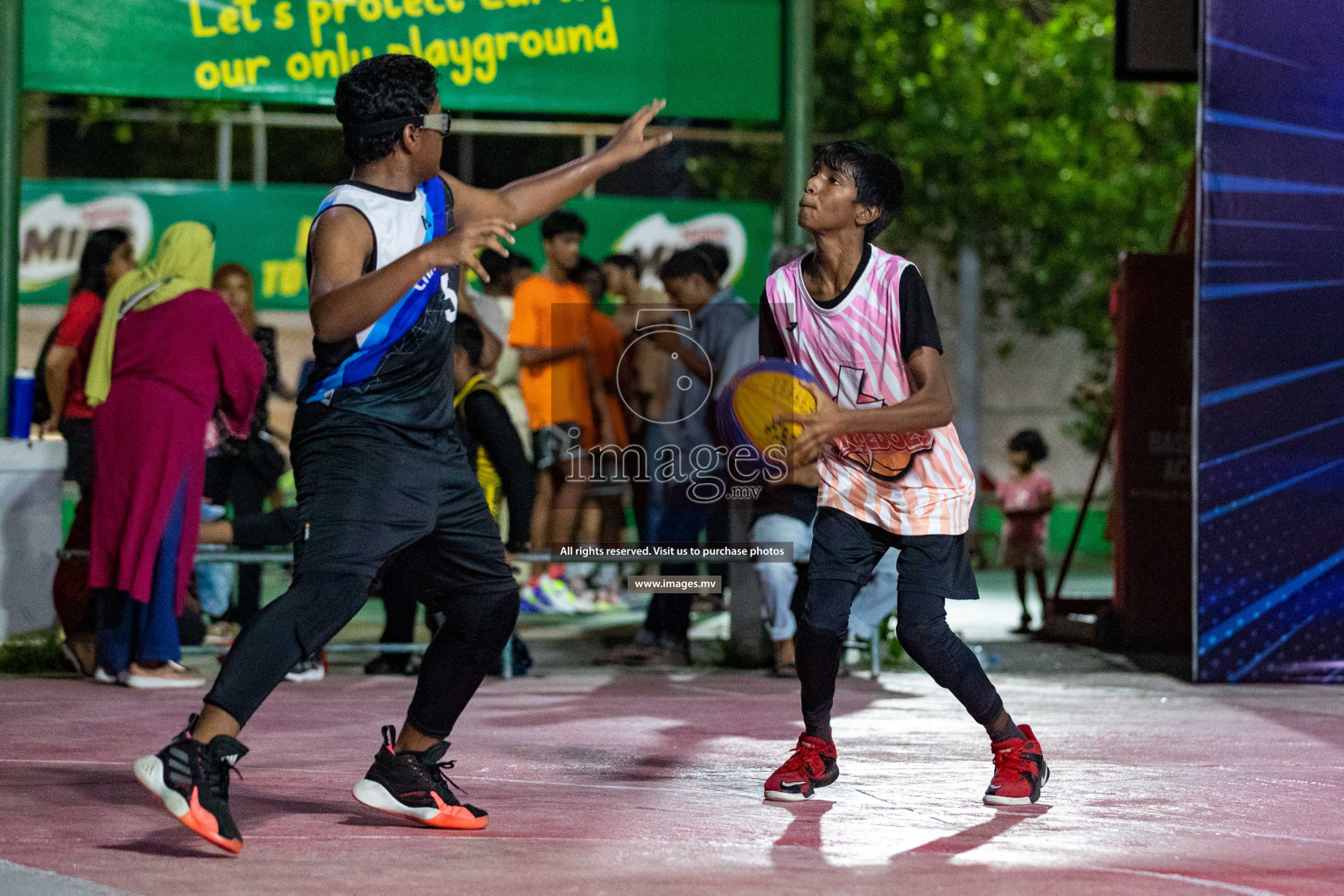 Day3 of Slamdunk by Sosal on 14th April 2023 held in Male'. Photos: Nausham waheed /images.mv