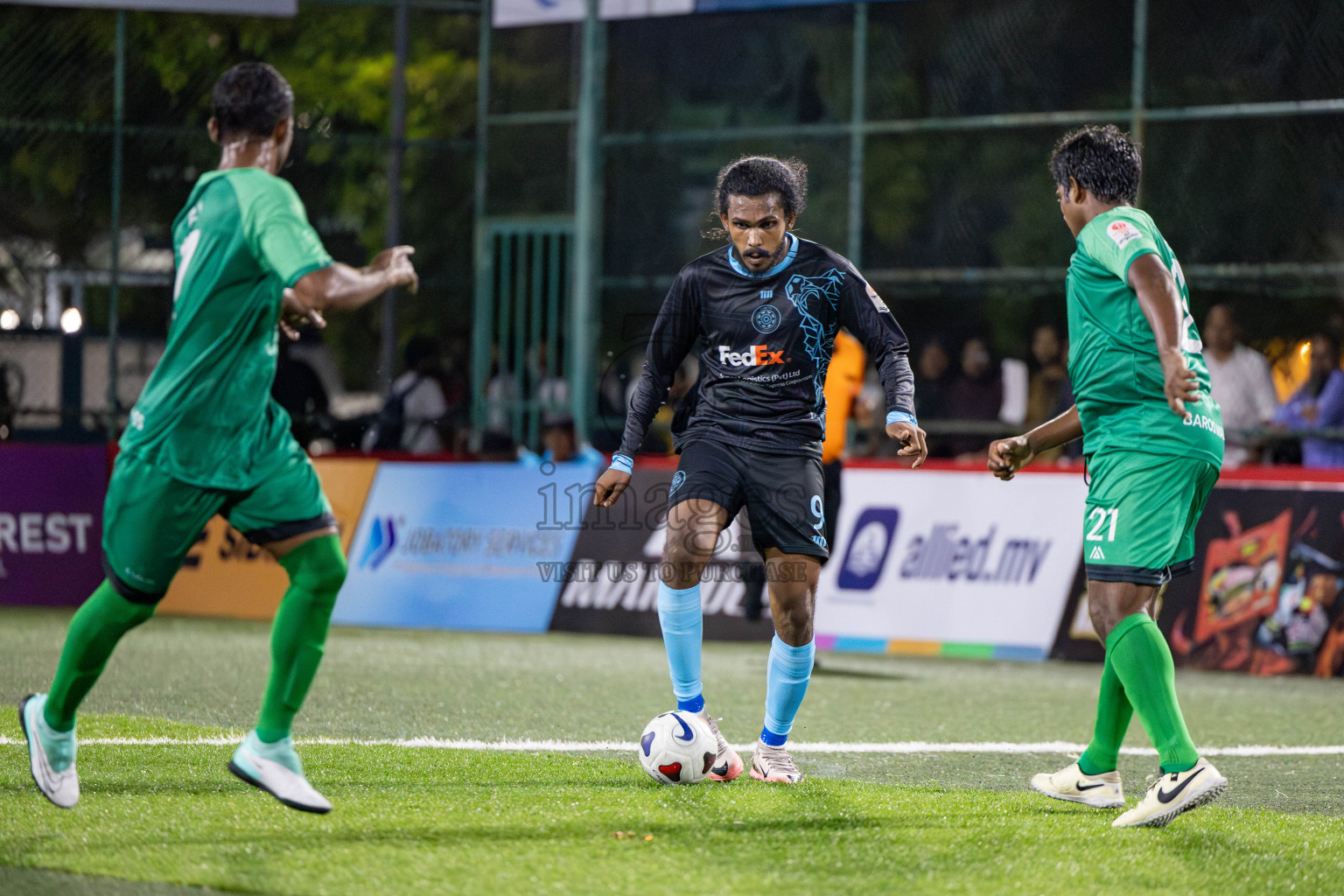 CLUB TTS vs Baros Maldives in Club Maldives Cup 2024 held in Rehendi Futsal Ground, Hulhumale', Maldives on Monday, 23rd September 2024. 
Photos: Hassan Simah / images.mv