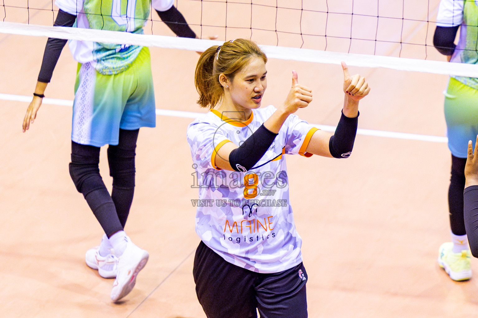 Wamco vs Flexor Sports Club Day 3 of Women's Division of Milo VAM Cup 2025 held in Male', Maldives on Friday, 11th April 2025 at Social Center Indoor Hall Photos By: Nausham Waheed / images.mv