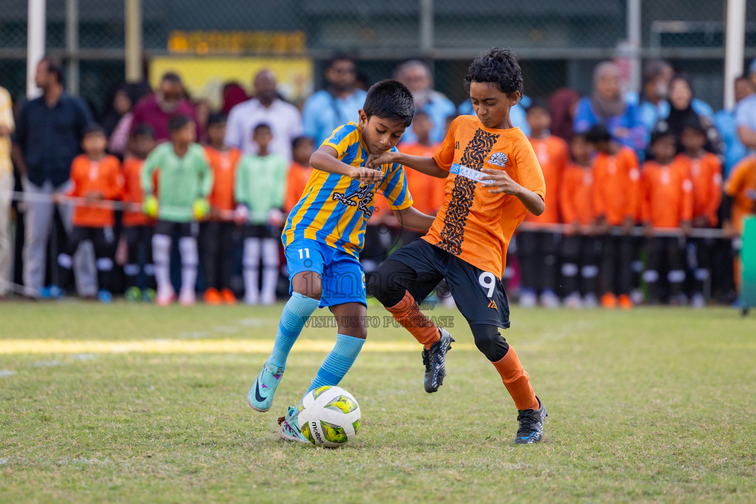 Day 2 of MILO Academy Championship 2025 was held on Friday, 14th February 2025 in Henveiru Stadium. 
Photos: Hassan Simah / Images.mv