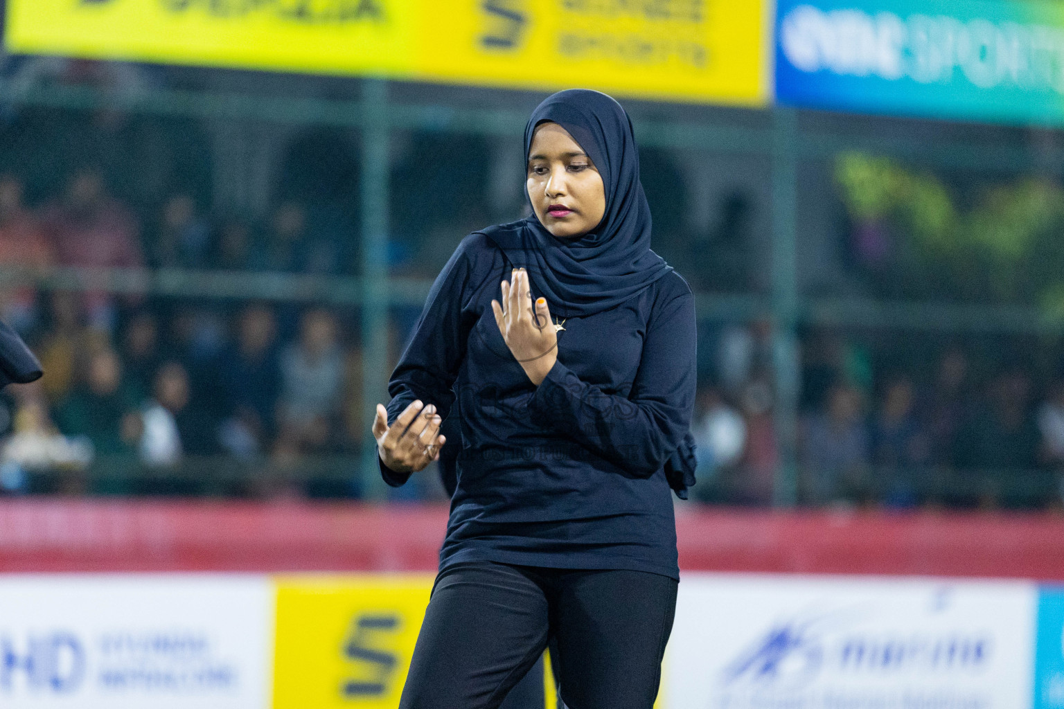 Opening of Golden Futsal Challenge 2024 with Charity Shield Match between L.Gan vs Th. Thimarafushi was held on Sunday, 14th January 2024, in Hulhumale', Maldives Photos: Nausham Waheed / images.mv