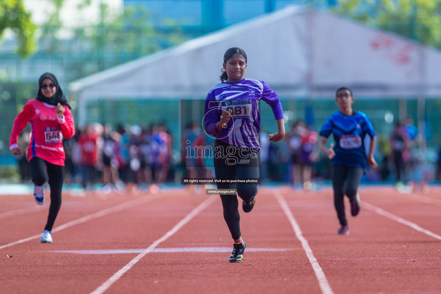 Day 1 of Inter-School Athletics Championship held in Male', Maldives on 22nd May 2022. Photos by: Maanish / images.mv