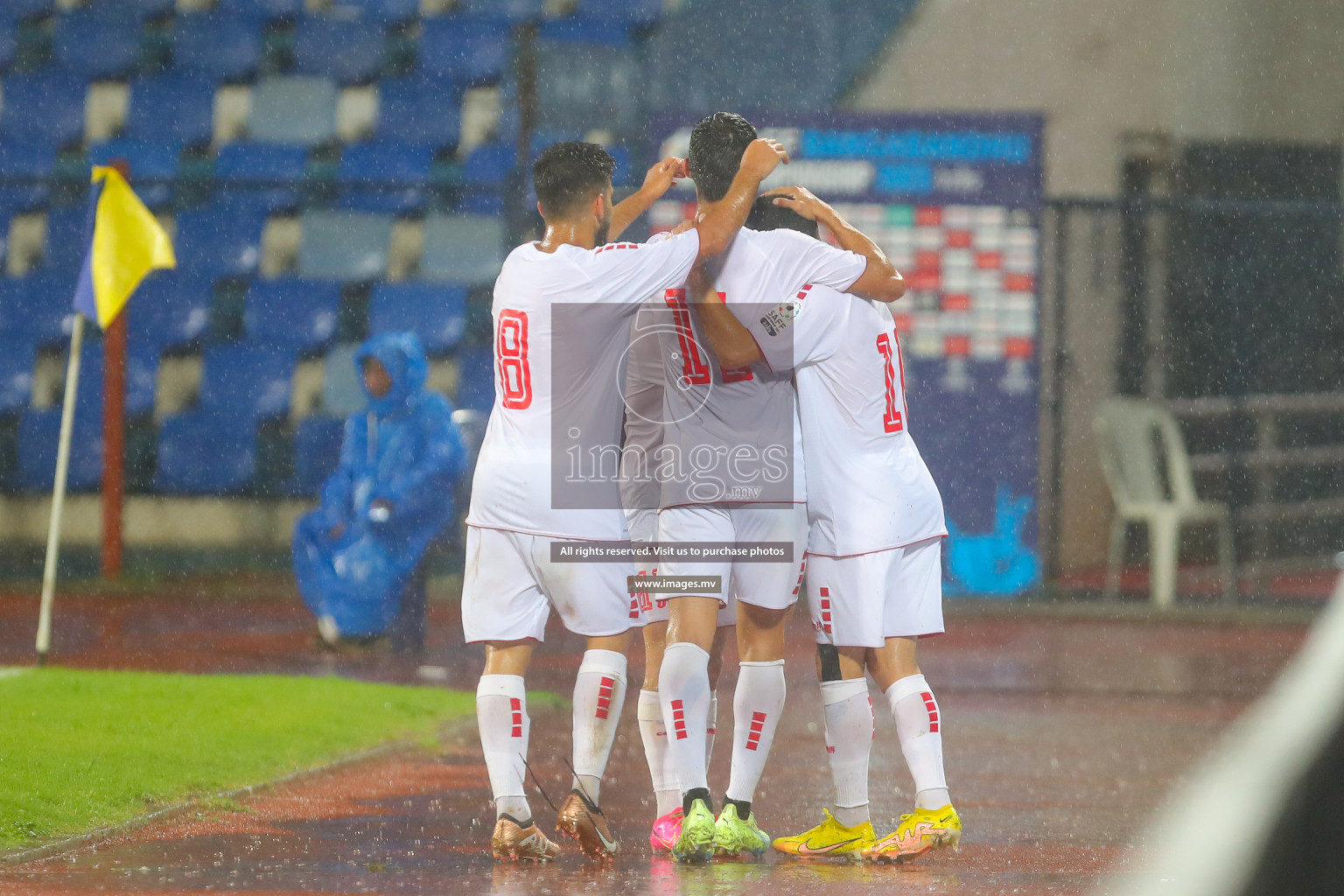 Bhutan vs Lebanon in SAFF Championship 2023 held in Sree Kanteerava Stadium, Bengaluru, India, on Sunday, 25th June 2023. Photos: Hassan Simah / images.mv