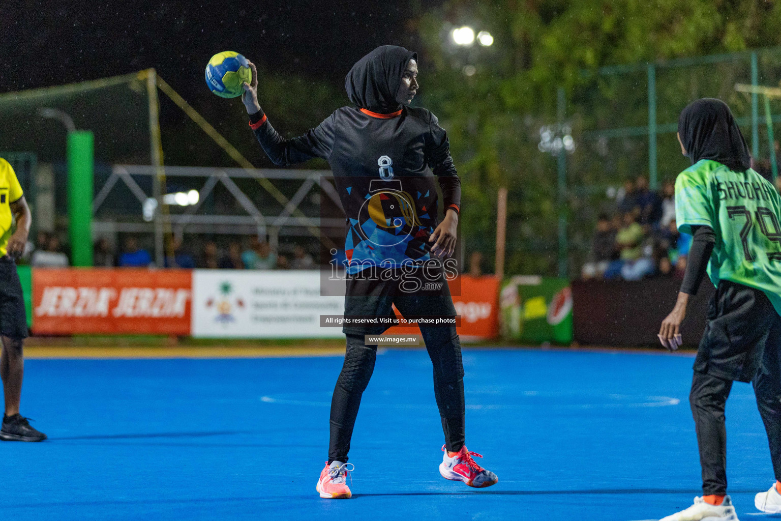 Day 4 of 7th Inter-Office/Company Handball Tournament 2023, held in Handball ground, Male', Maldives on Monday, 18th September 2023 Photos: Nausham Waheed/ Images.mv