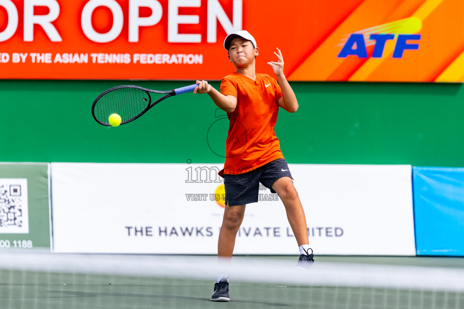 Day 5 of ATF Maldives Junior Open Tennis was held in Male' Tennis Court, Male', Maldives on Monday, 16th December 2024. Photos: Nausham Waheed/ images.mv