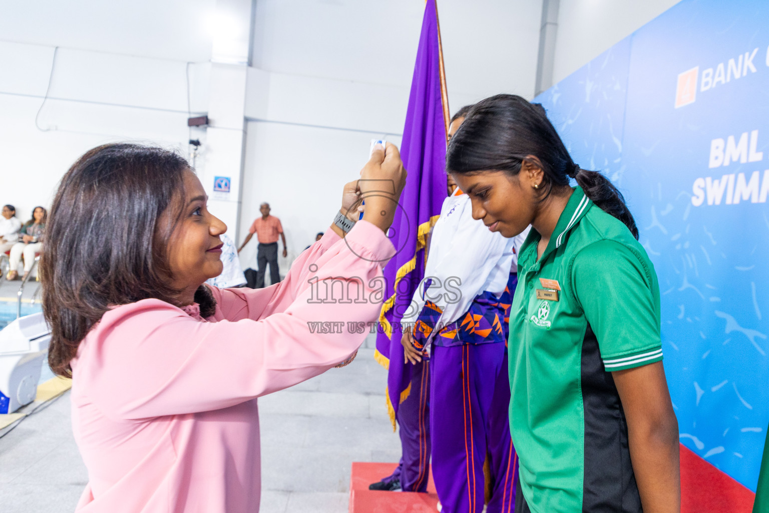 Closing ceremony of BML 20th Inter-School Swimming Competition was held in Hulhumale' Swimming Complex on Saturday, 19th October 2024. 
Photos: Ismail Thoriq