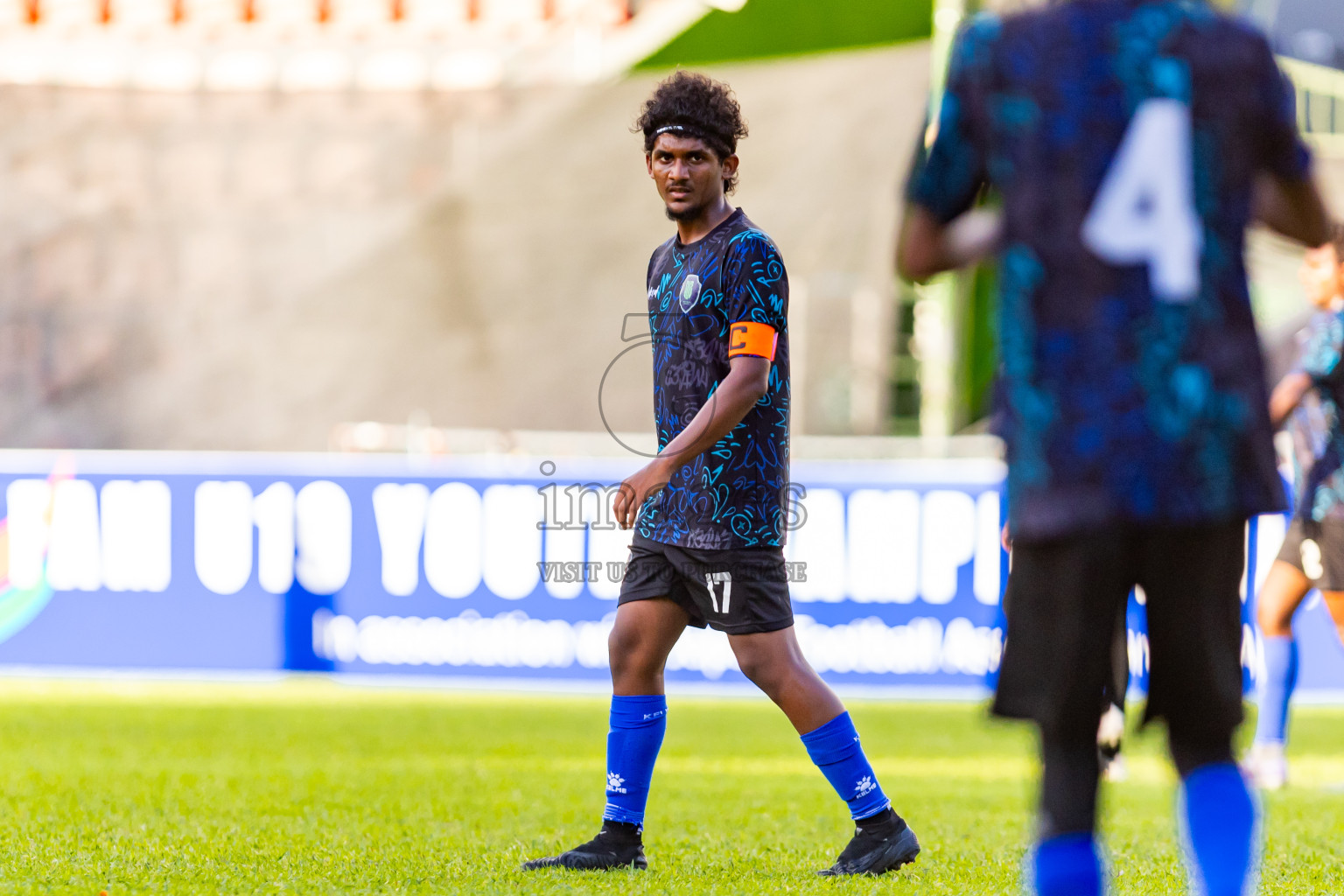 Super United Sports vs Club Eagles in Day 7 of Under 19 Youth Championship 2024 was held at National Stadium in Male', Maldives on Monday, 27th June 2024. Photos: Nausham Waheed / images.mv