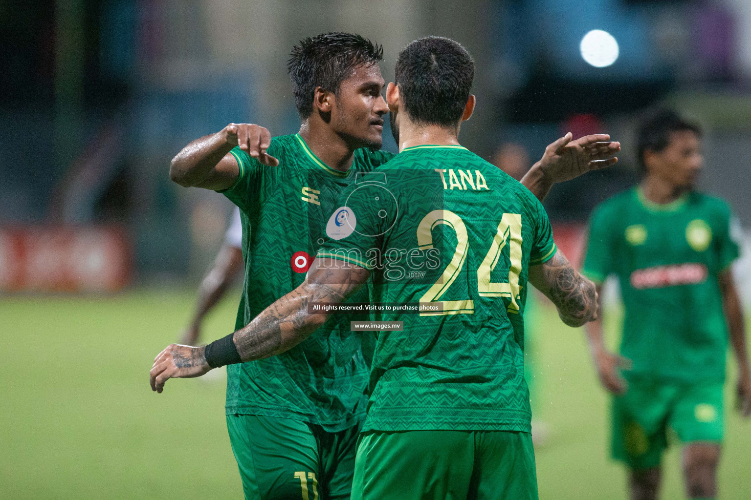 Maziya Sports and Recreation Club vs Super United Sports in Ooredoo Dhivehi Premier League 2021/22 on 12th July 2022, held in National Football Stadium, Male', Maldives Photos: Maanish/ Images mv