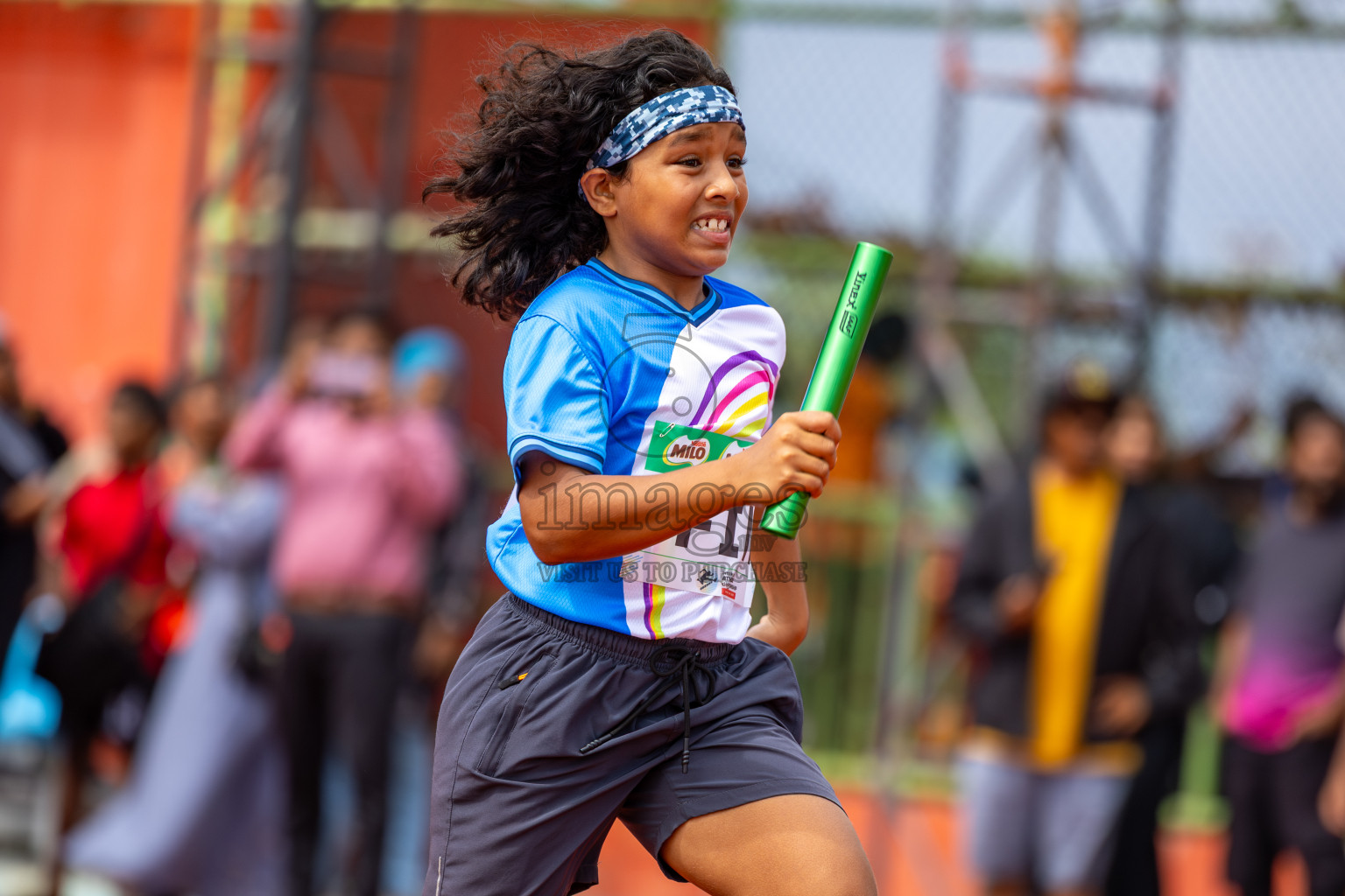 Day 6 of Inter-school Athletics Championship 2025 held in Ekuveni Synthetic Track, Male', Maldives on Sunday, 12th October 2025. Photos by: Ismail Thoriq / Images.mv