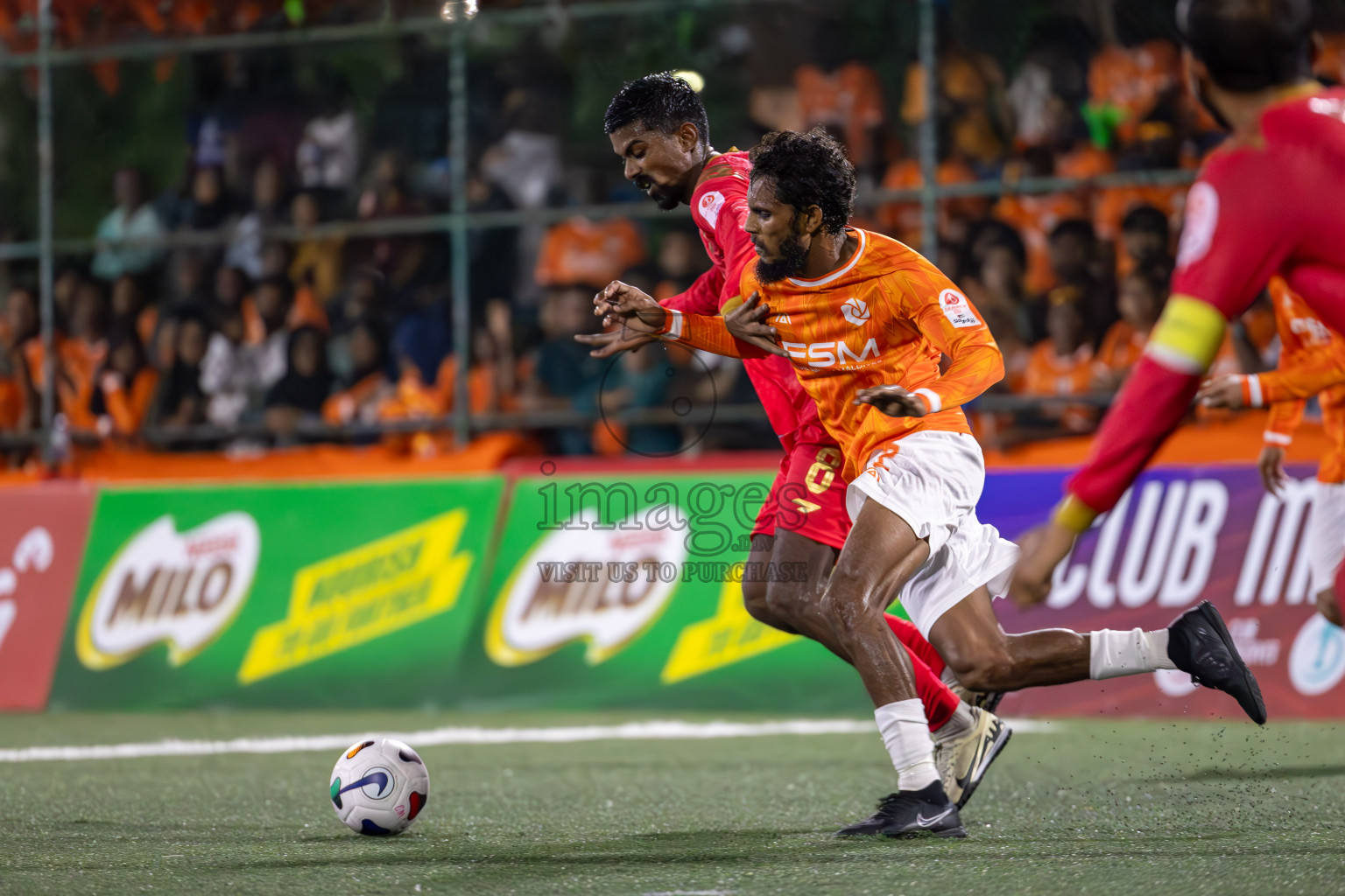 FSM vs Maldivian in Round of 16 of Club Maldives Cup 2024 held in Rehendi Futsal Ground, Hulhumale', Maldives on Monday, 7th October 2024. Photos: Ismail Thoriq / images.mv