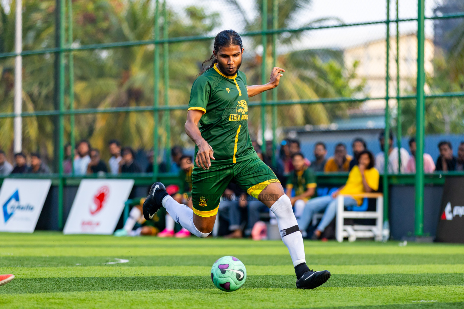 Squadra vs Rock Z in Day 8 of BG Futsal Challenge 2024 was held on Tuesday, 19th March 2024, in Male', Maldives Photos: Nausham Waheed / images.mv