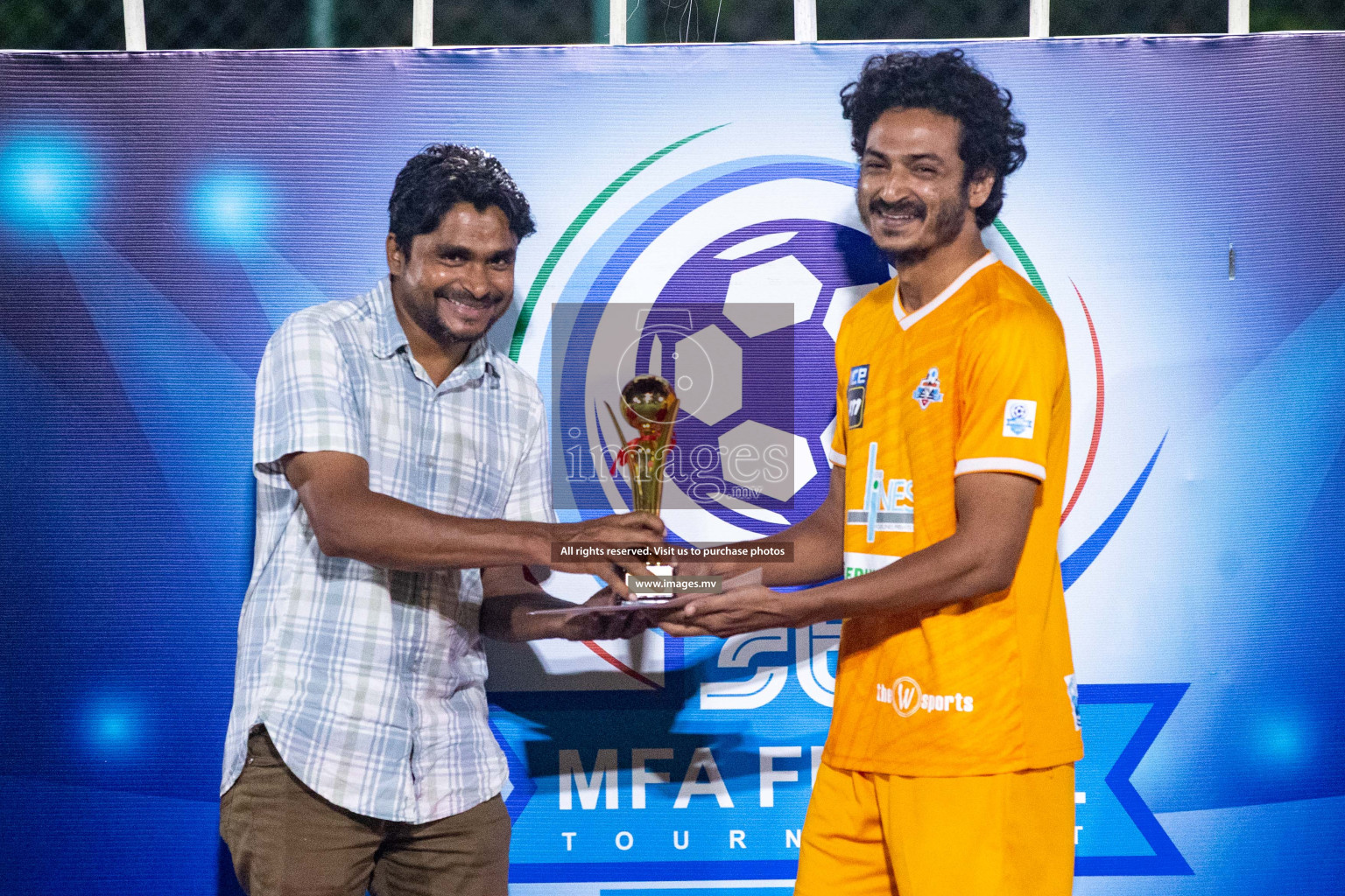 Final of MFA Futsal Tournament 2023 on 10th April 2023 held in Hulhumale'. Photos: Nausham waheed /images.mv