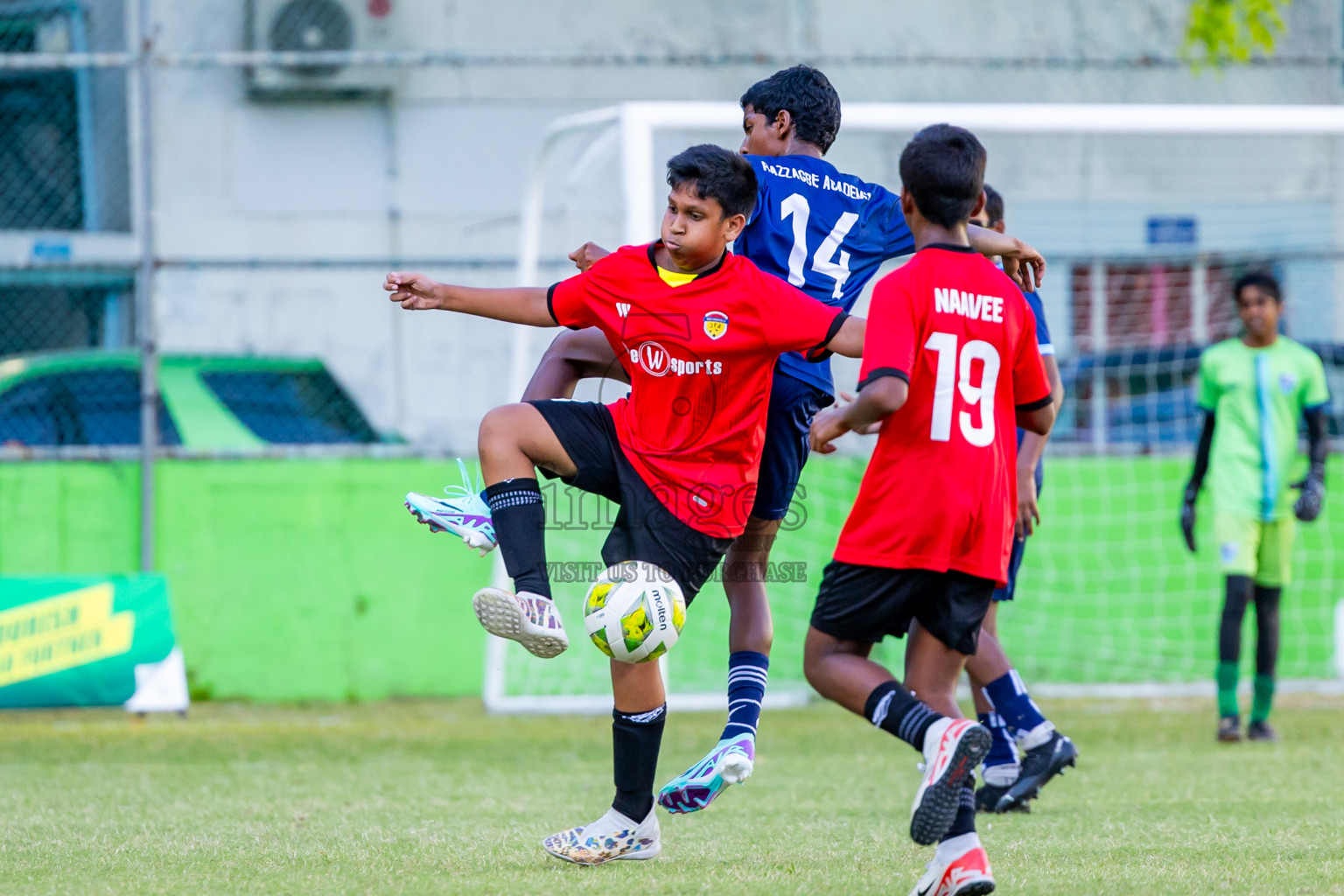 Day 1 of MILO Academy Championship 2024 held in Henveyru Stadium, Male', Maldives on Thursday, 31st October 2024. Photos by Nausham Waheed / Images.mv