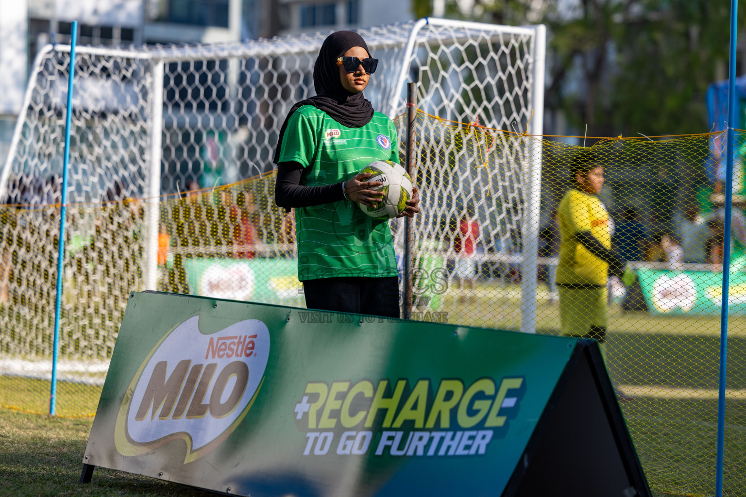 Day 2 of MILO Academy Championship 2025 was held on Friday, 14th February 2025 in Henveiru Stadium. 
Photos: Hassan Simah / Images.mv