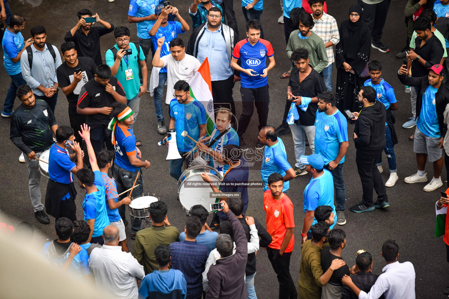 Kuwait vs India in the Final of SAFF Championship 2023 held in Sree Kanteerava Stadium, Bengaluru, India, on Tuesday, 4th July 2023. Photos: Nausham Waheed, Hassan Simah / images.mv