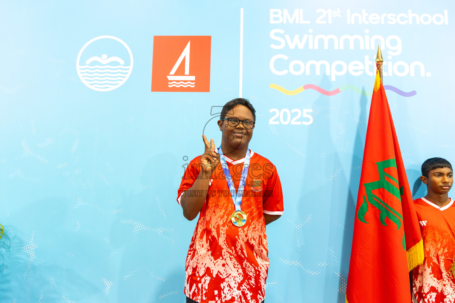 Day 6 of BML 21st Interschool Swimming Competition 2025 was held in Hulhumale' Swimming Pool, Hulhumale', Maldives on Thursday, 16th October 2025.
Photos: Ismail Thoriq / images.mv